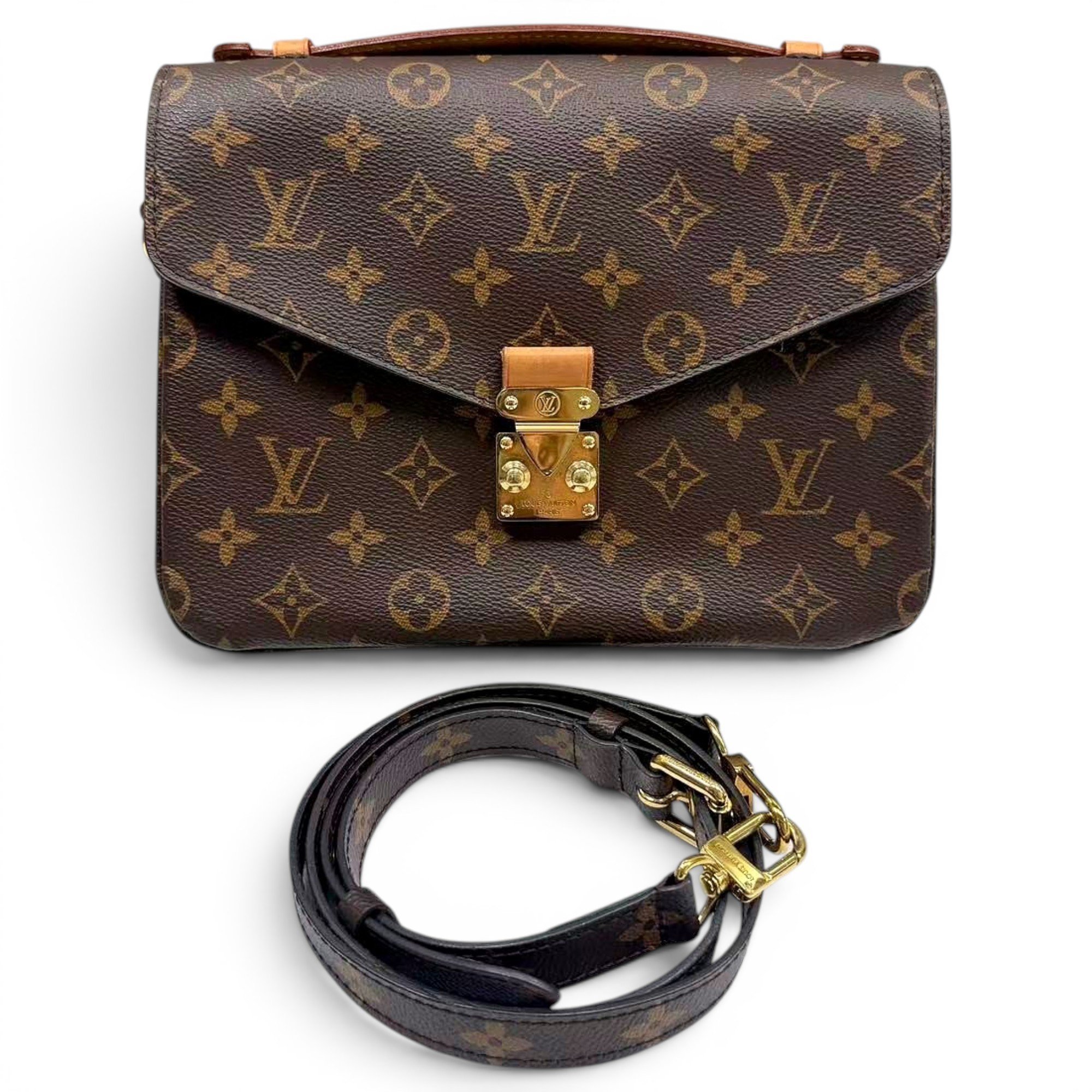 Metis leather handbag