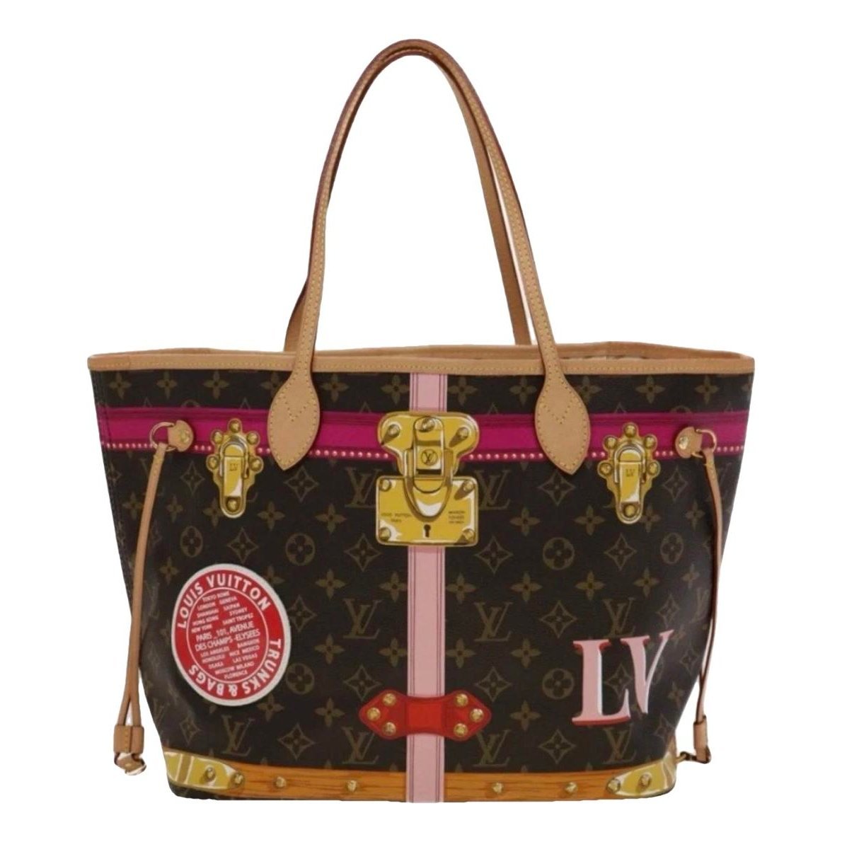 Neverfull leather tote