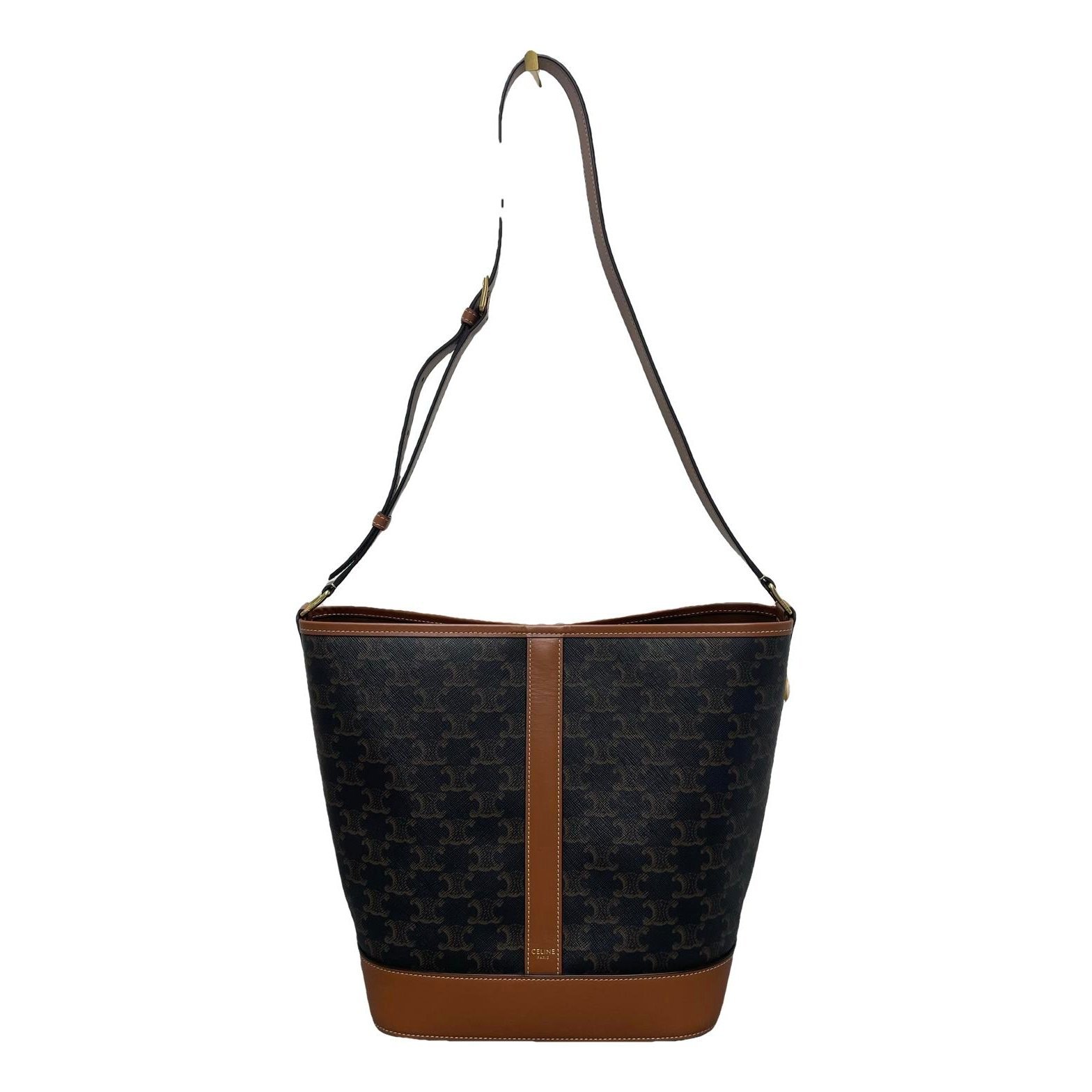 SAC SEAU leather handbag