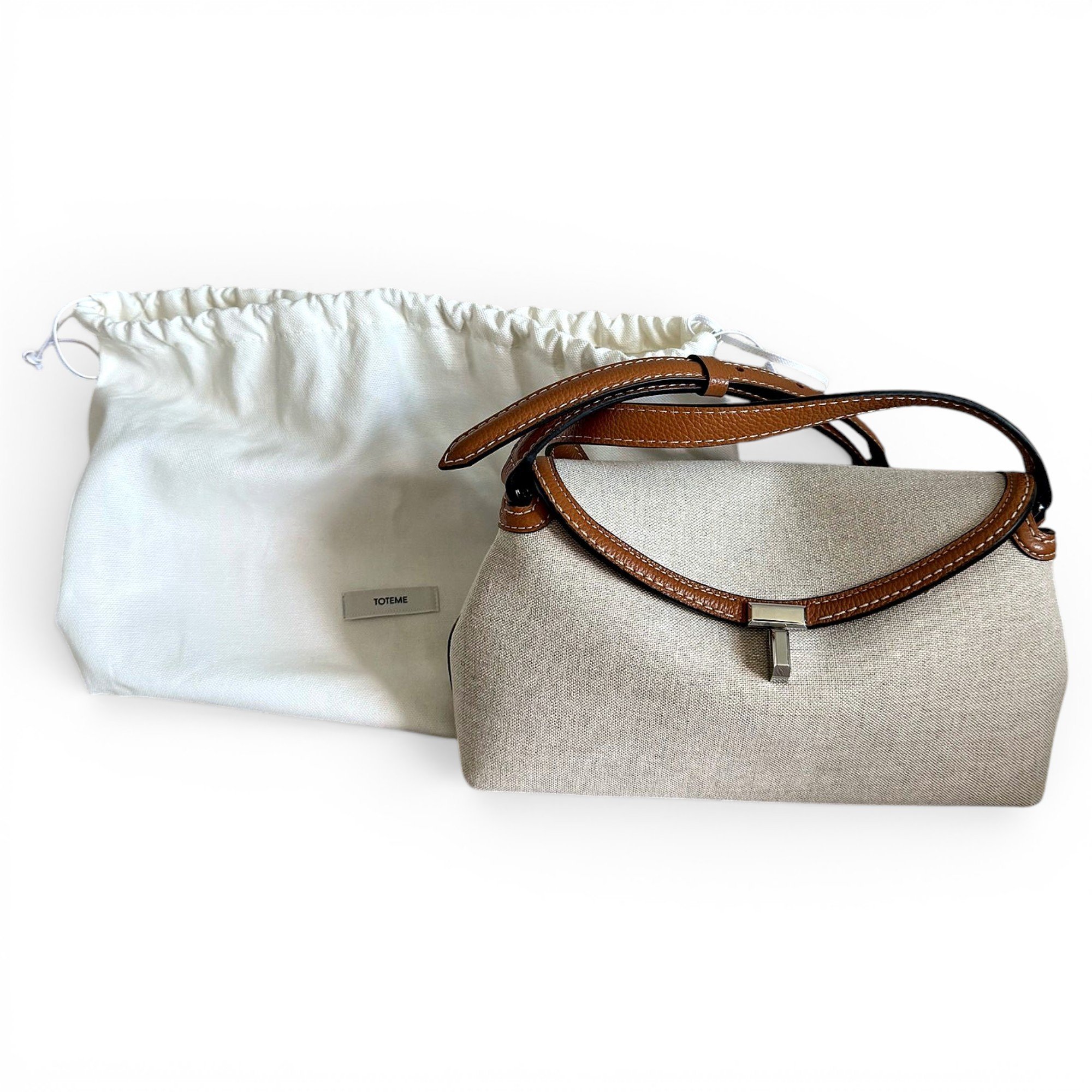 Toteme T-Lock cloth handbag