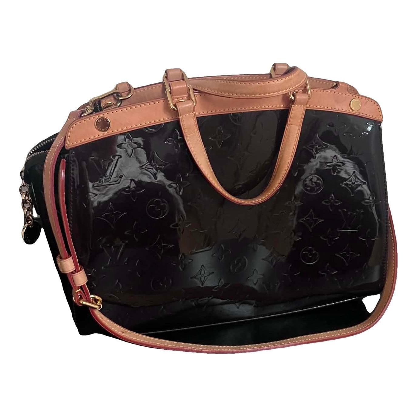 Bréa patent leather handbag