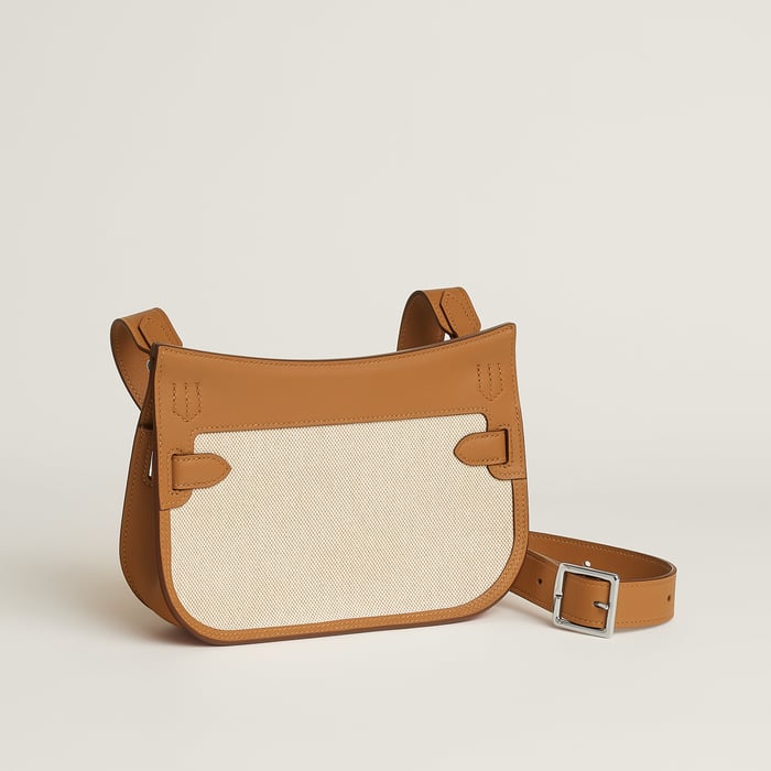 Jypsiere Mini Toile & Cuir Bag