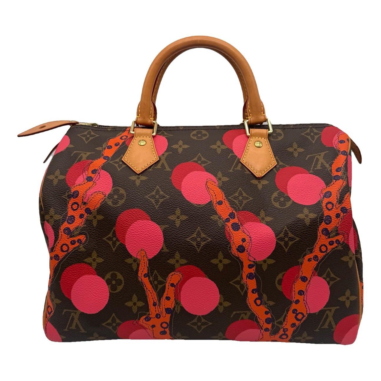 Speedy leather handbag