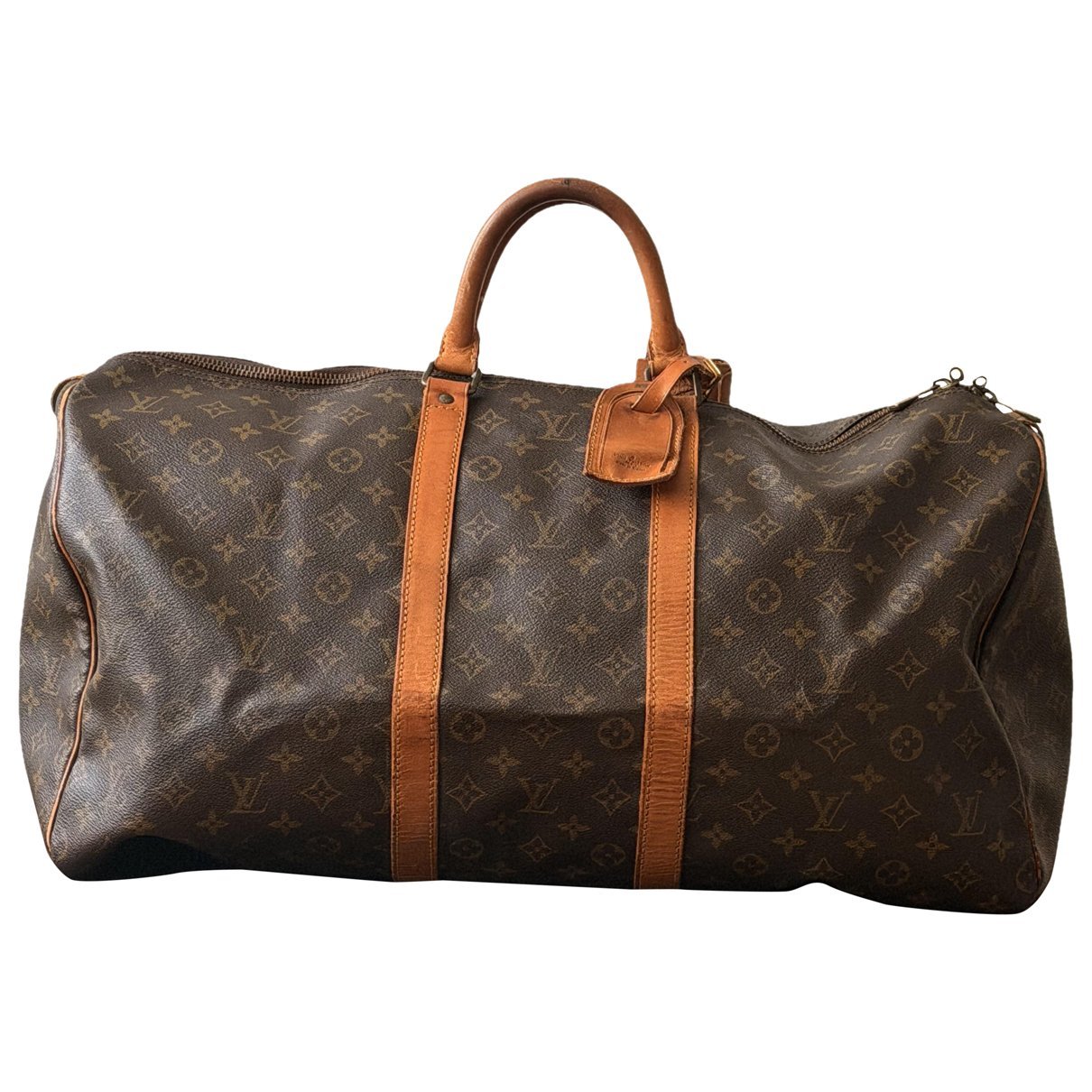Keepall leather 48h bag