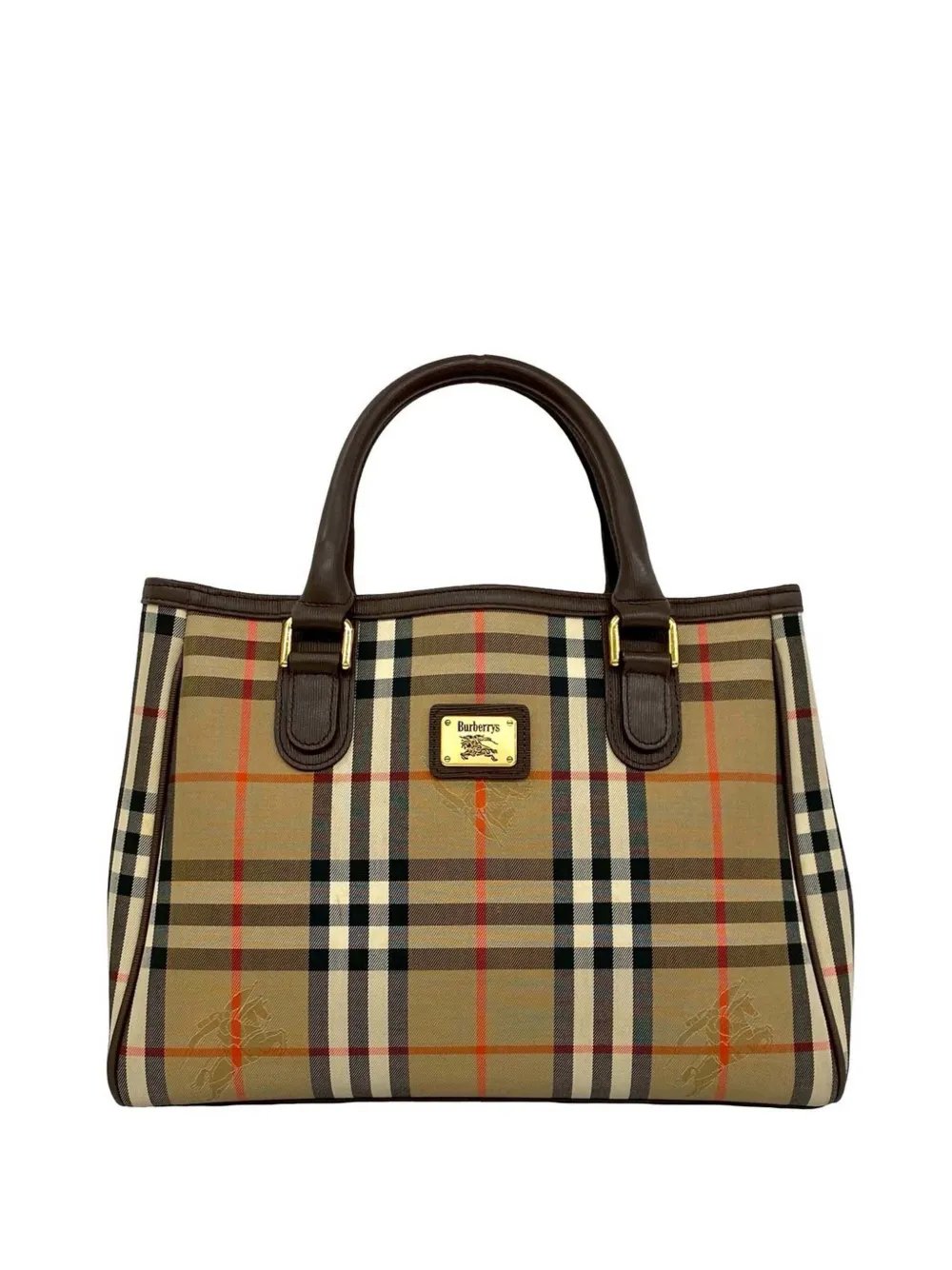 20th Century Haymarket Check Canvas tote bag