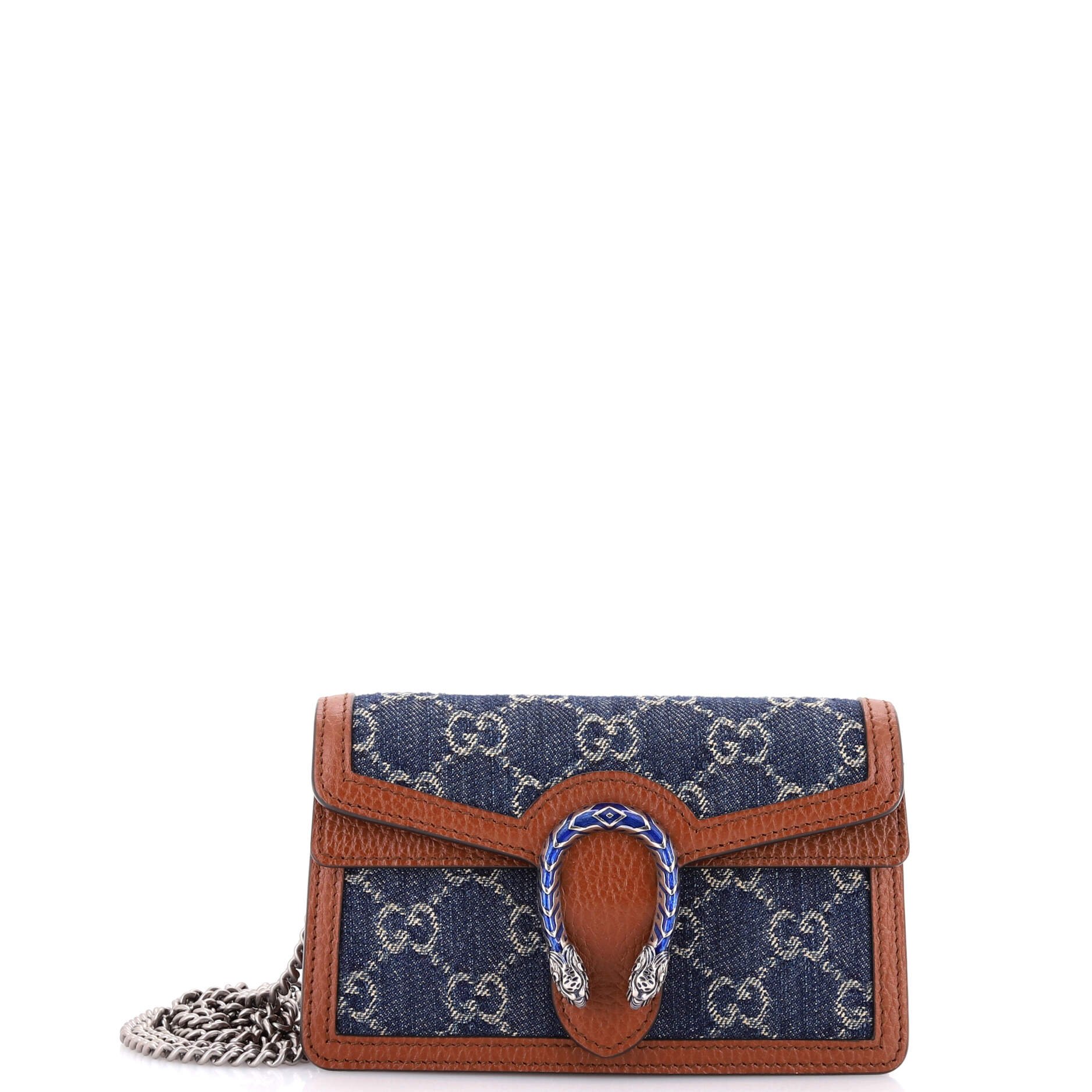 Dionysus Bag GG Denim Super Mini