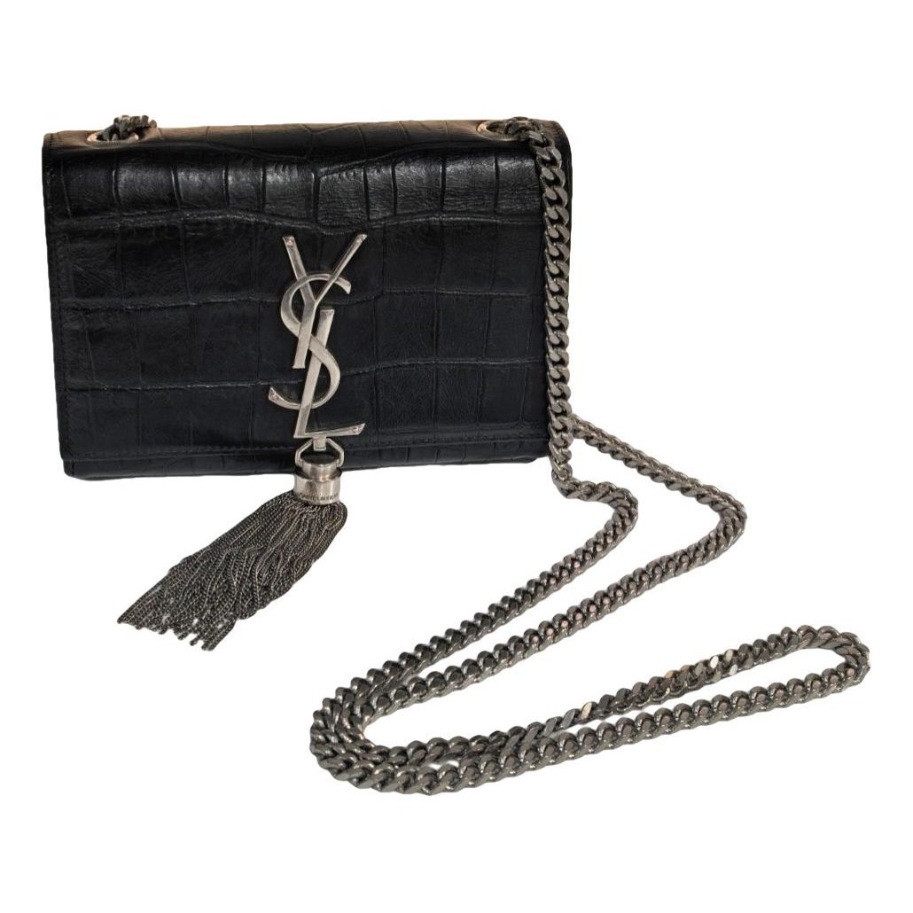 Pompom Kate leather handbag