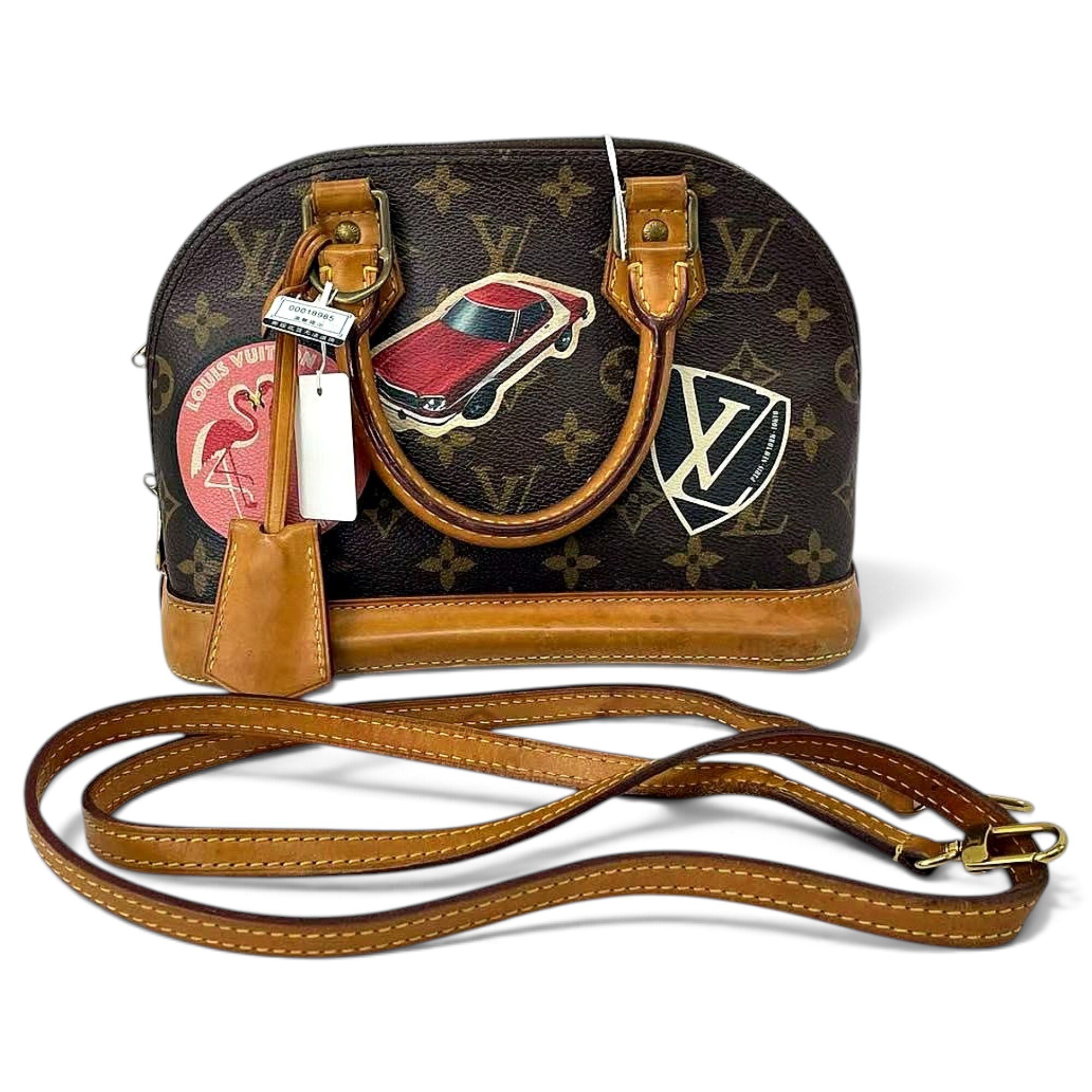 Alma BB leather handbag