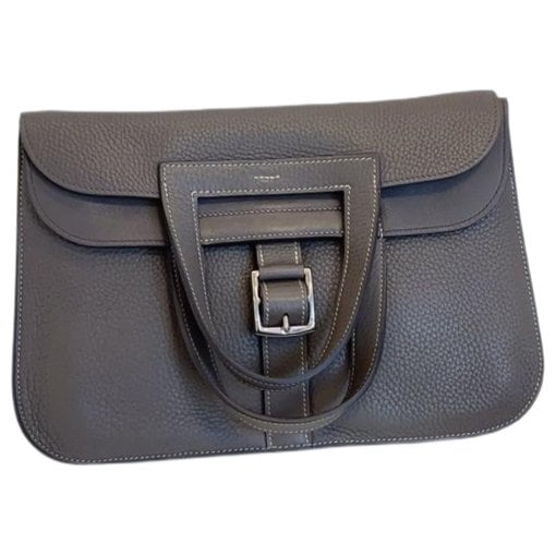 Halzan leather crossbody bag