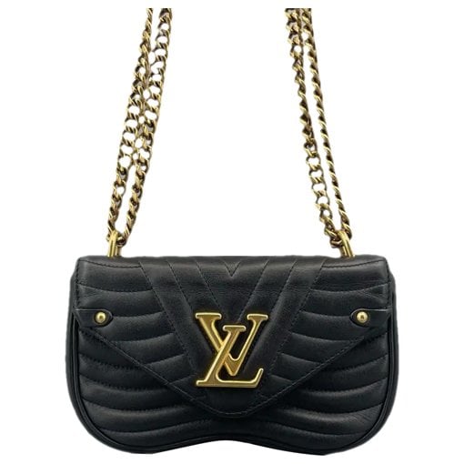 New Wave leather handbag