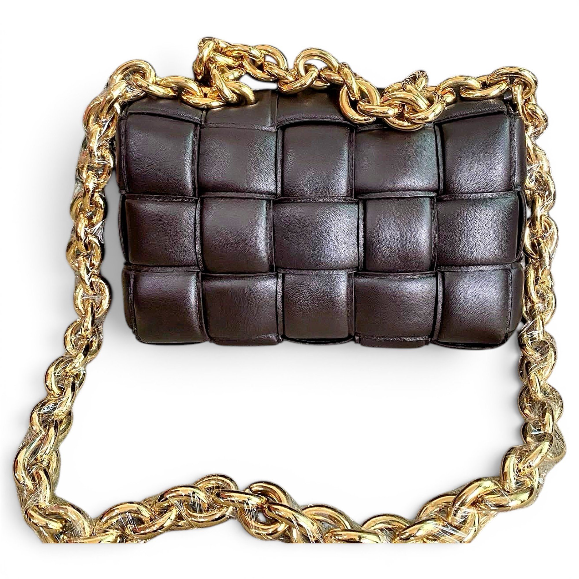 Chain Cassette leather handbag