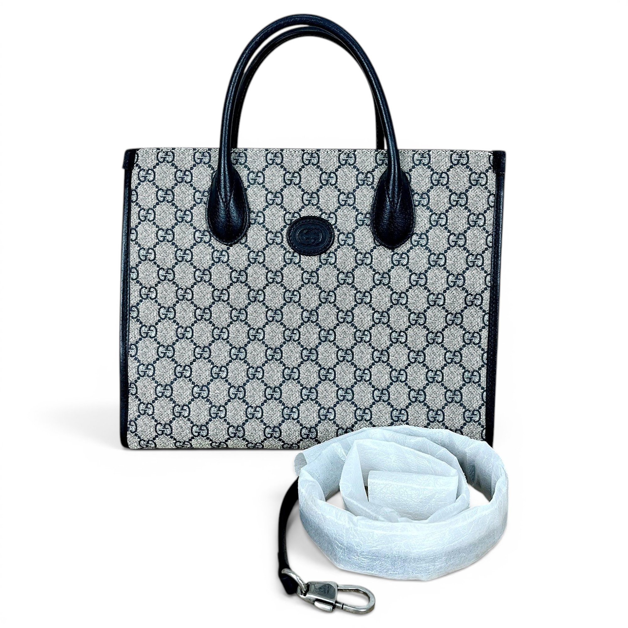 Leather tote