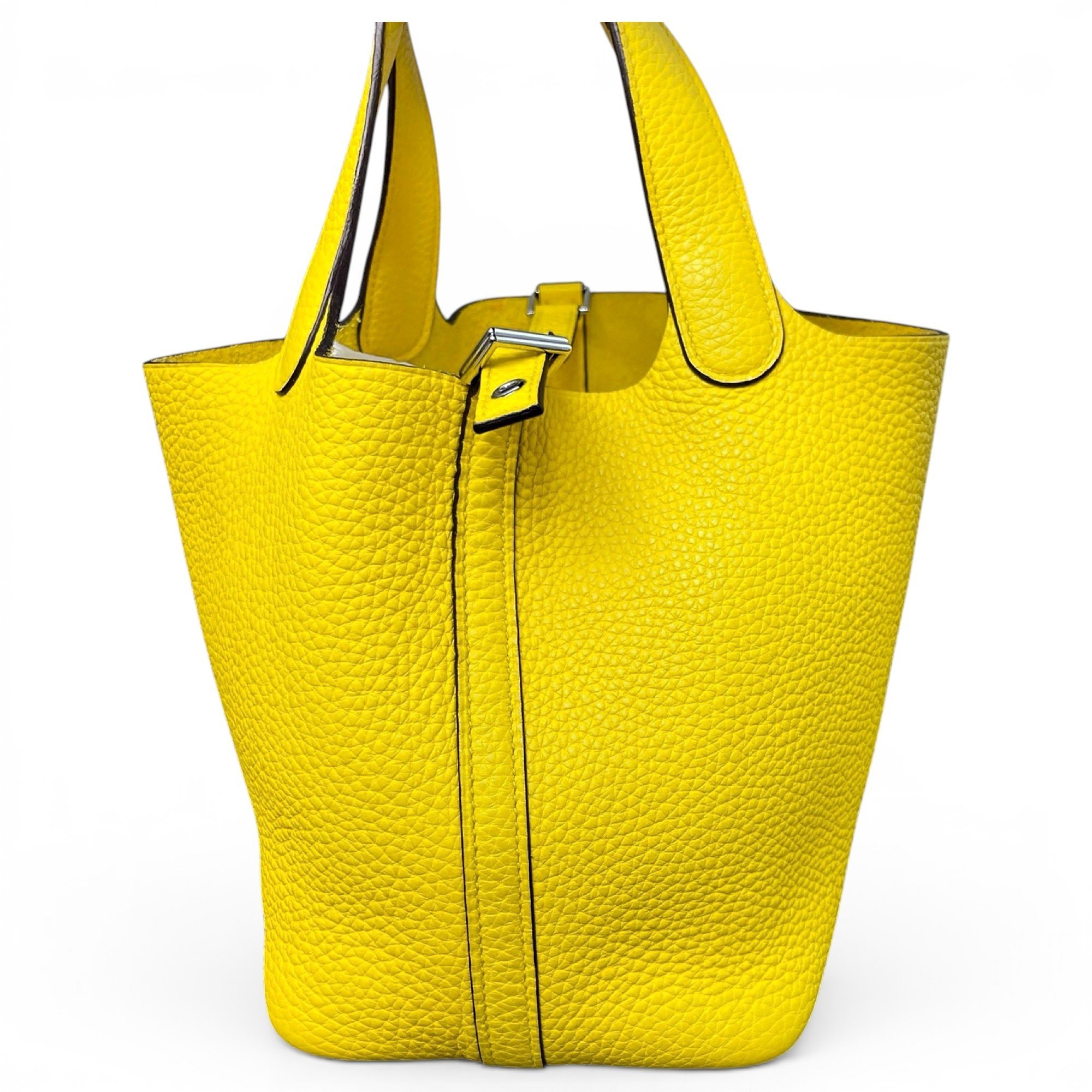Picotin leather handbag