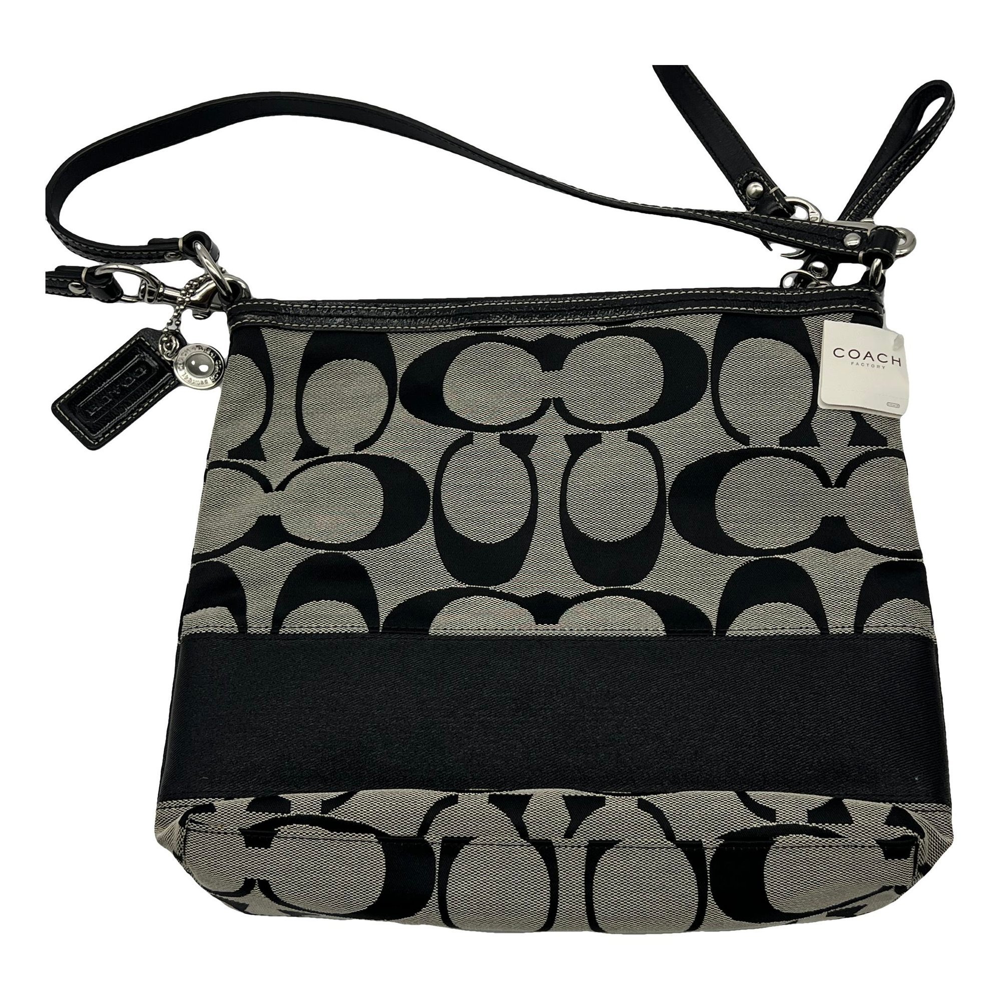 Patent leather crossbody bag