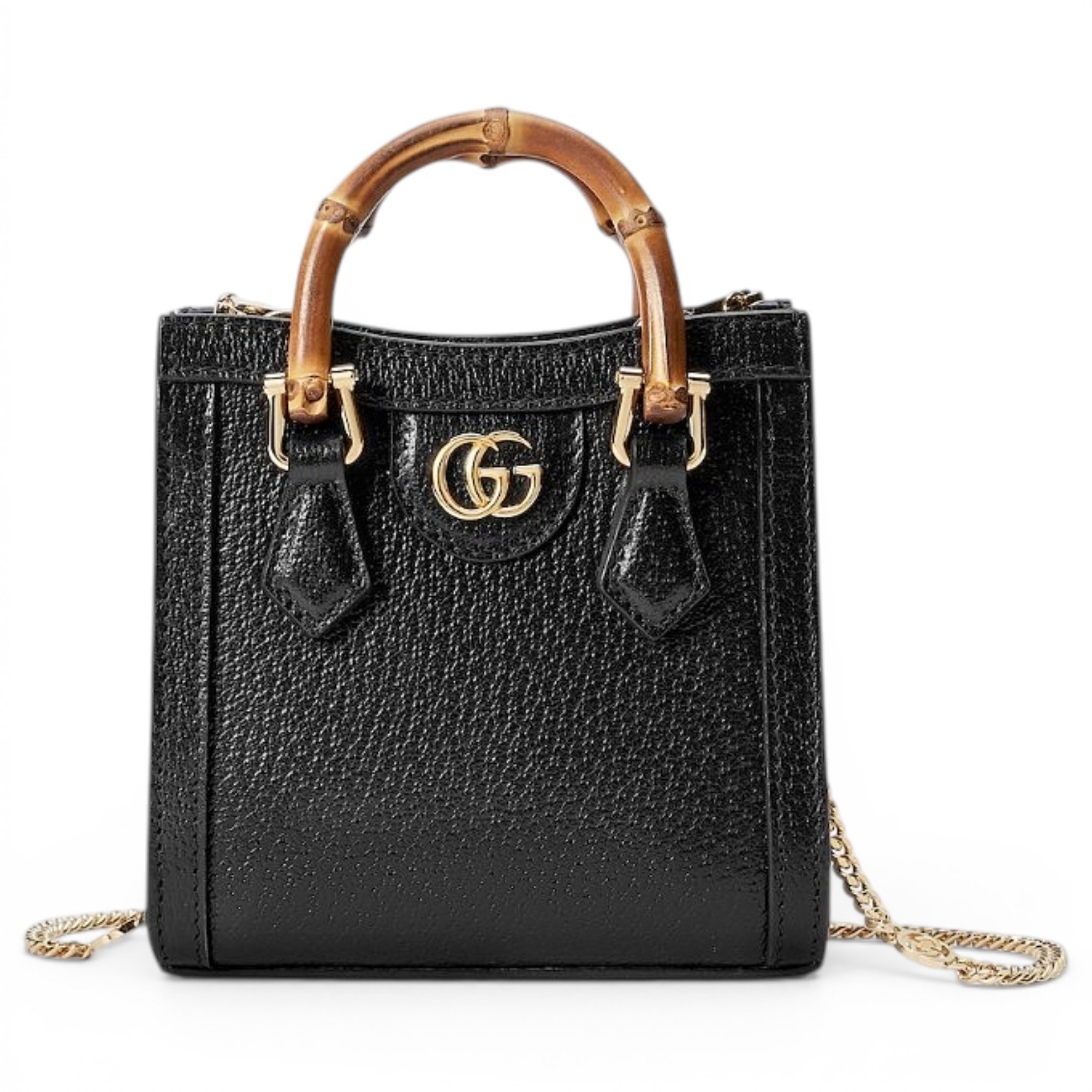 Diana Bamboo leather tote