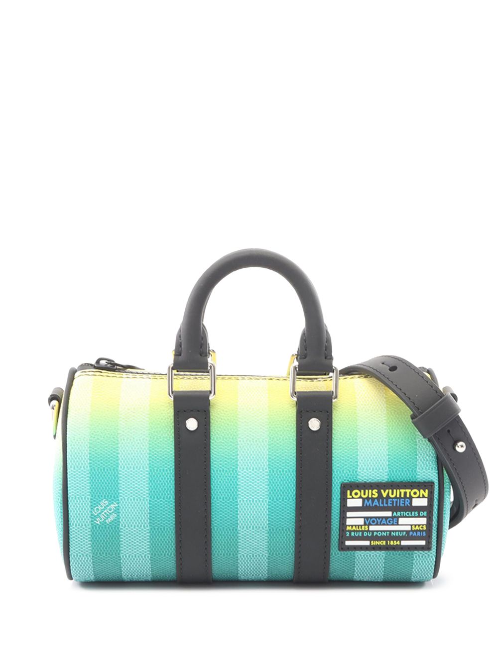 2021-2026 Damier Stripe Keepall Bandouliere XS satchel