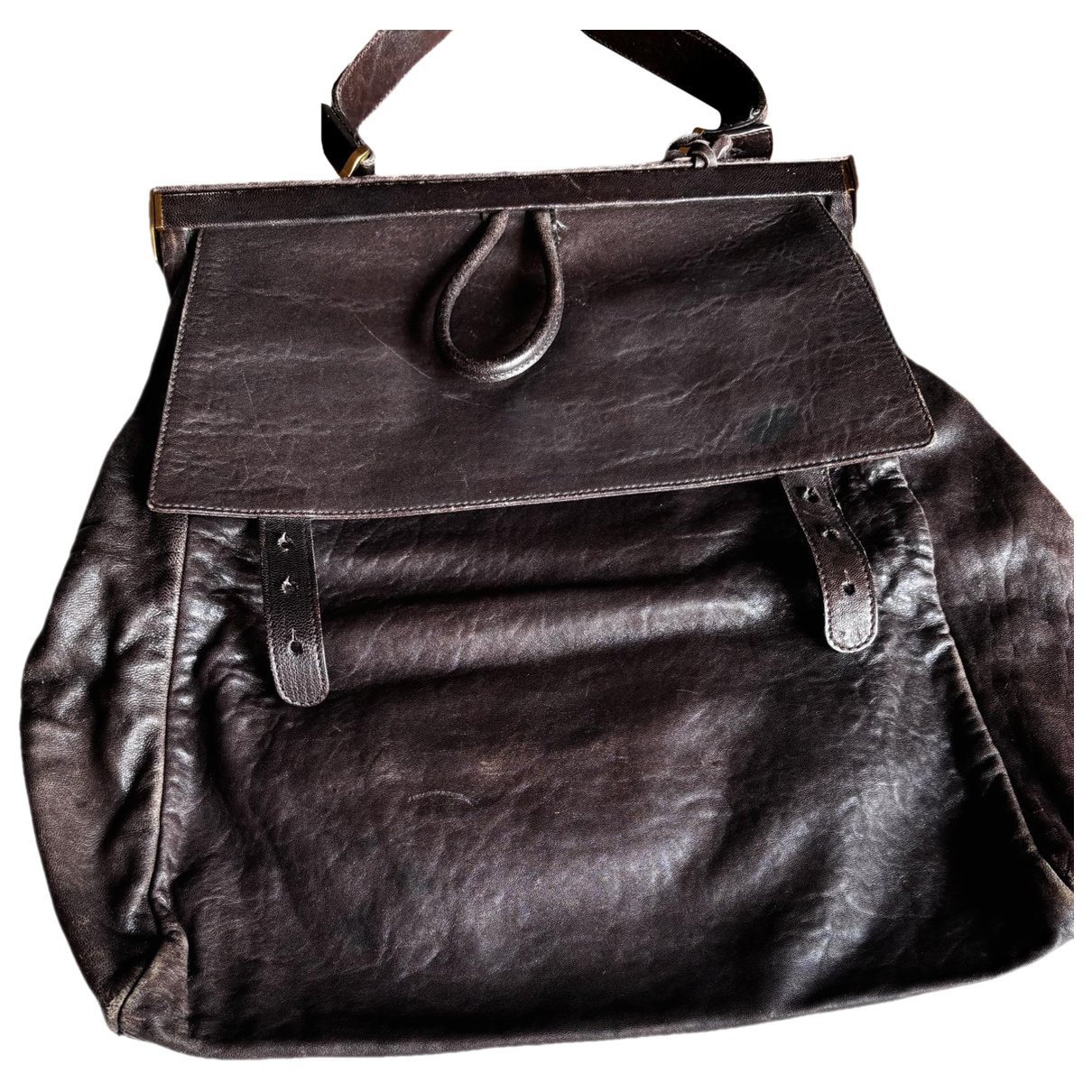 Leather handbag