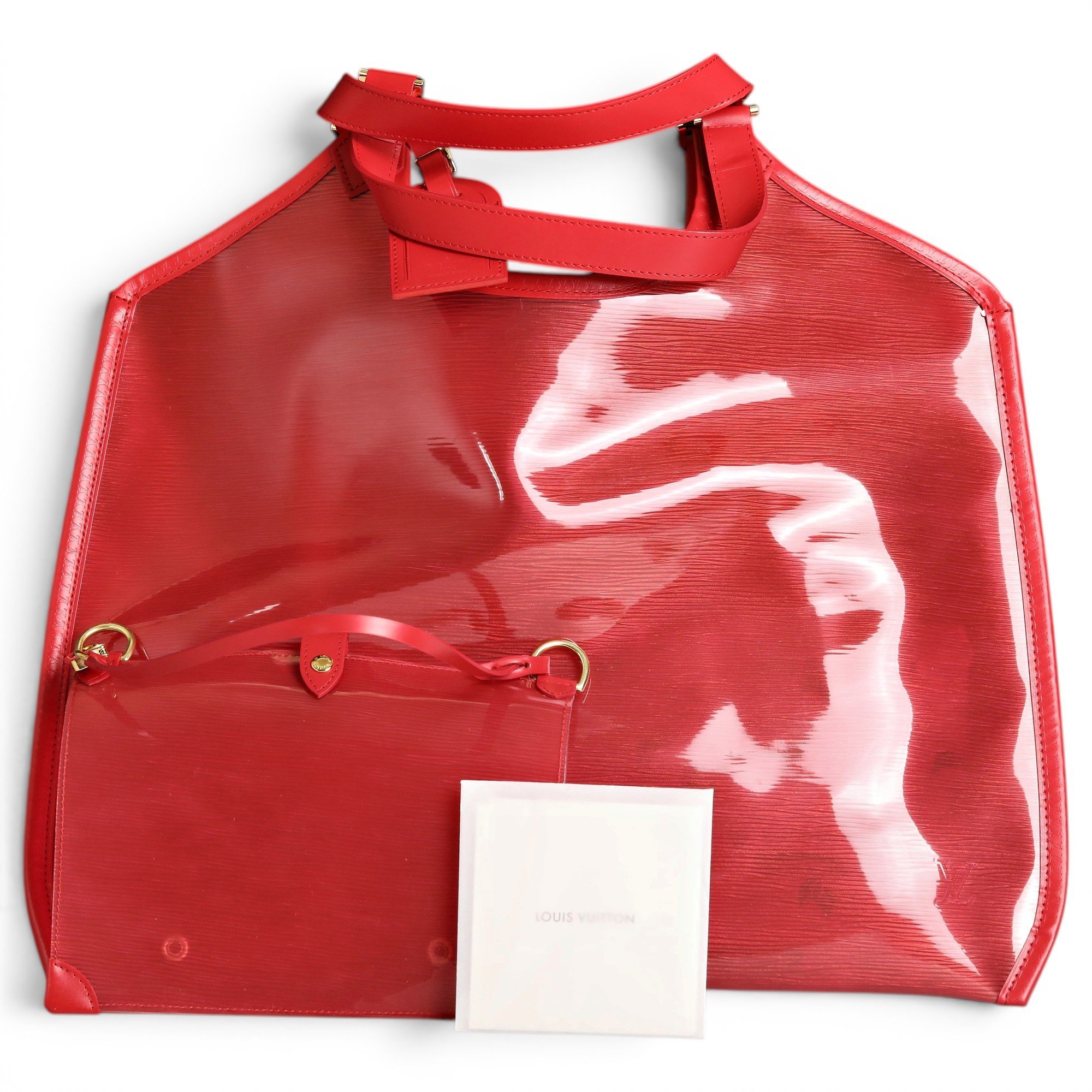 Vinyl handbag