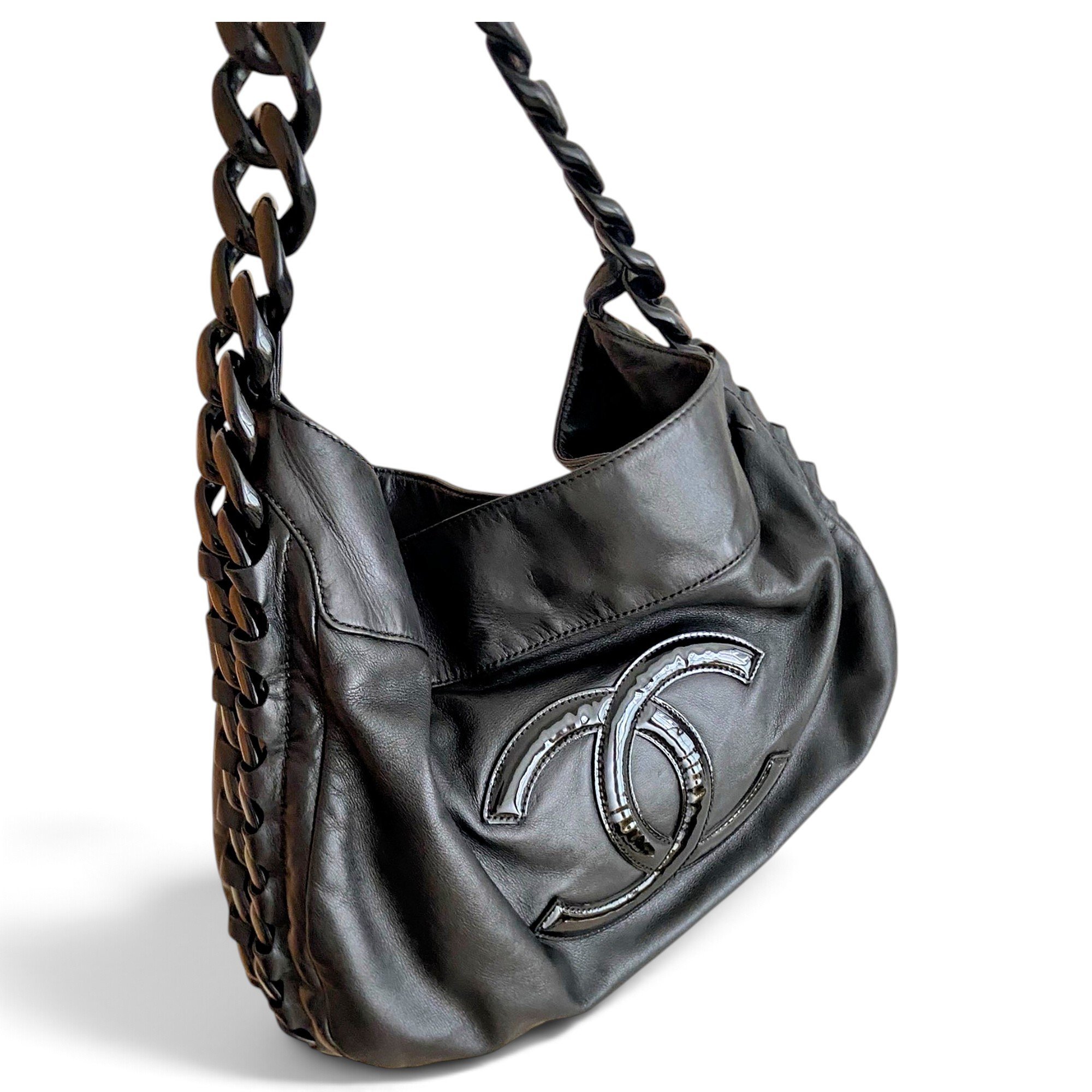 Leather handbag