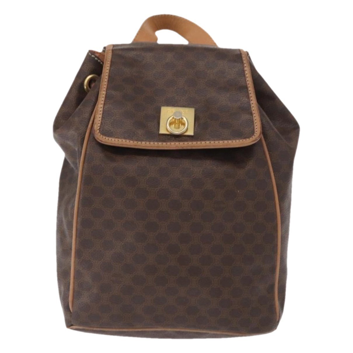 Leather backpack