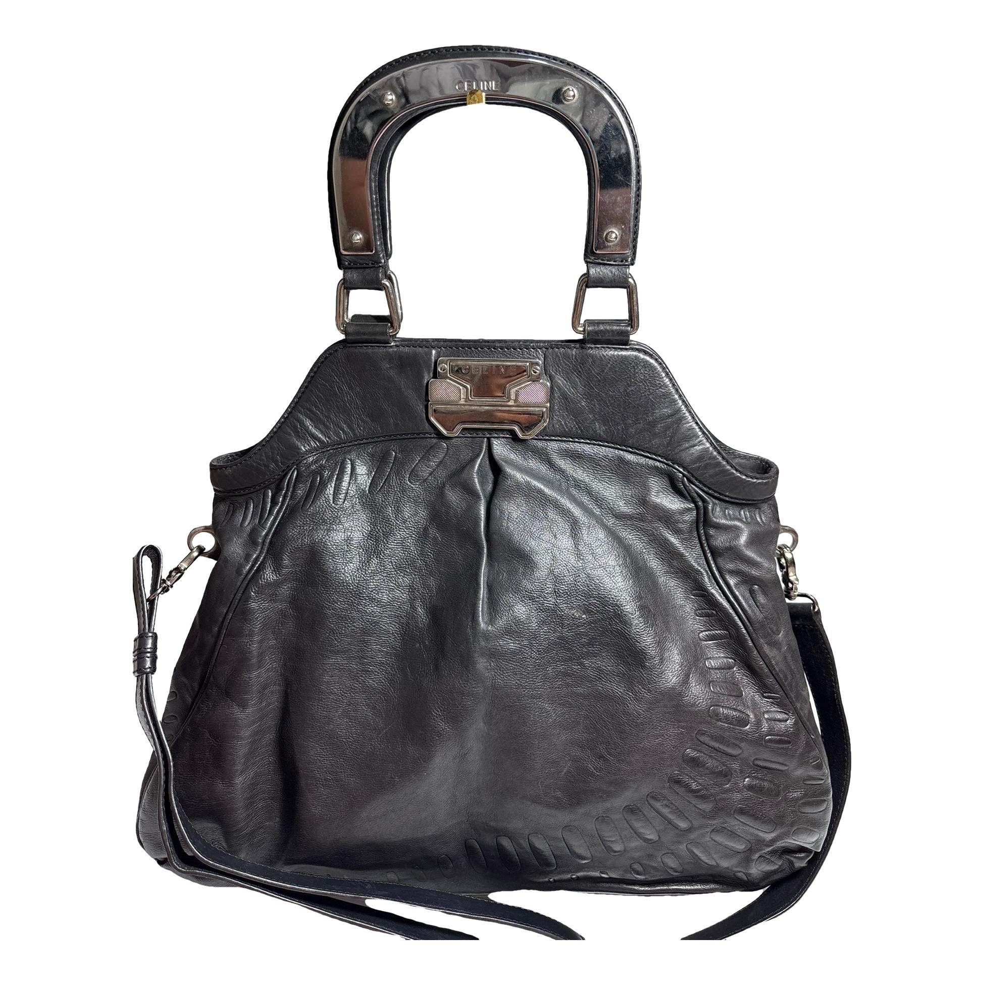 Leather tote