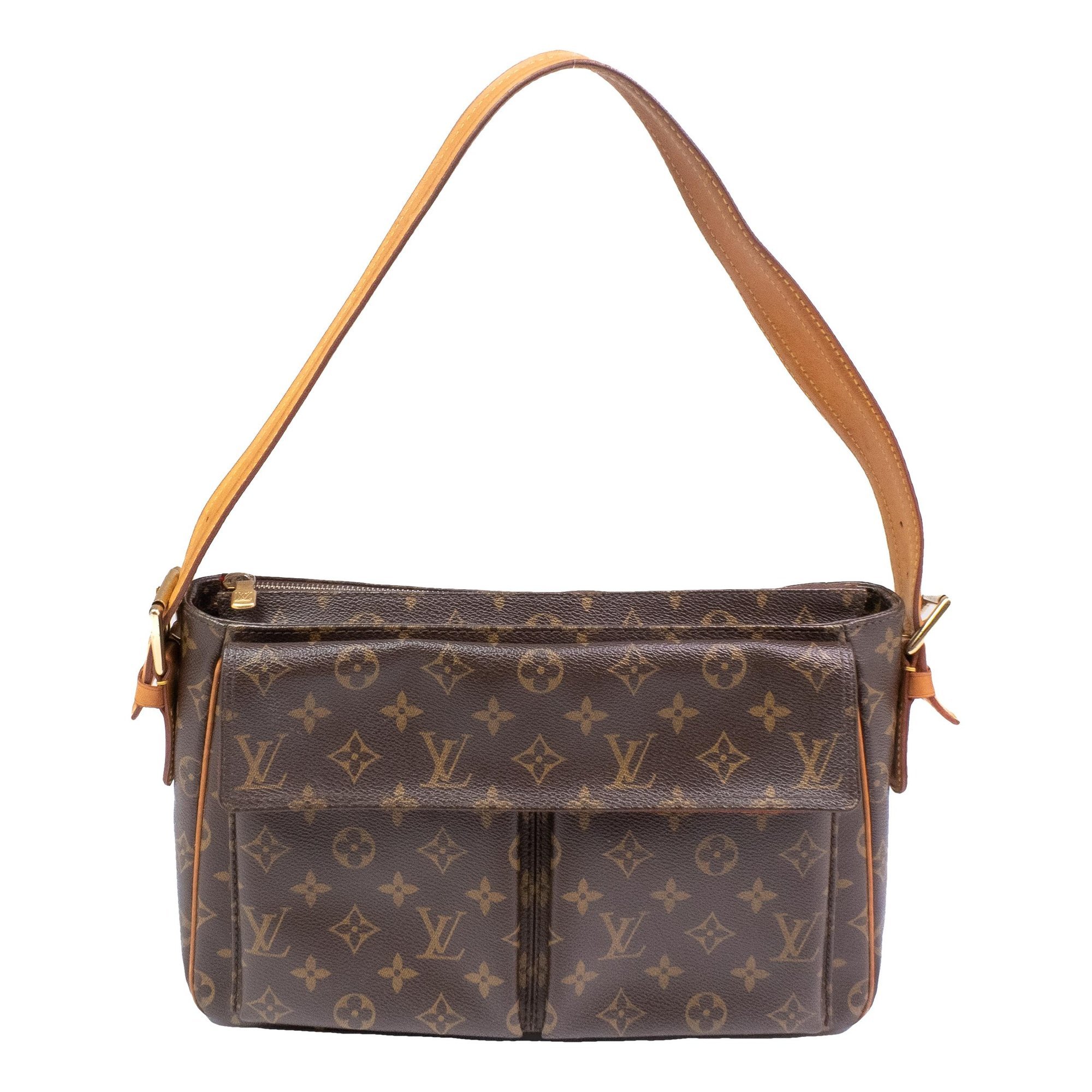 Viva Cité leather handbag