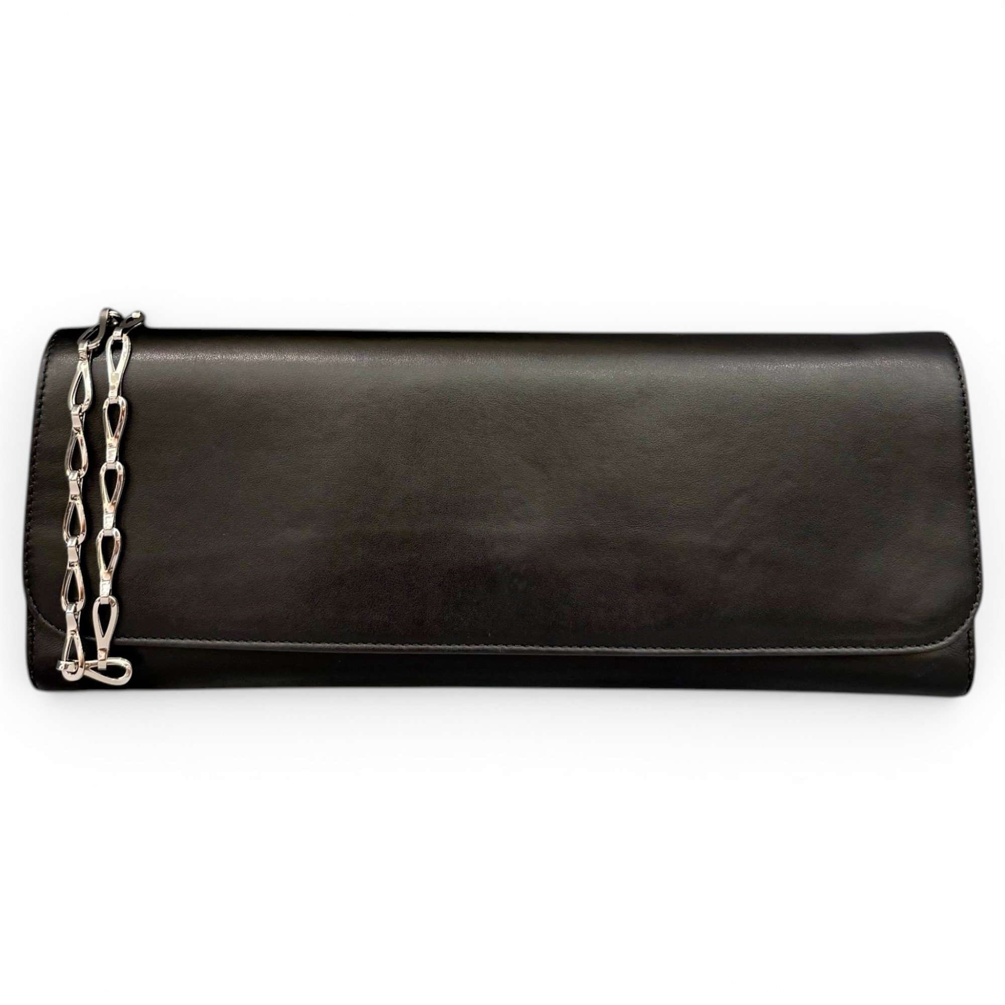 Pony-style calfskin clutch bag