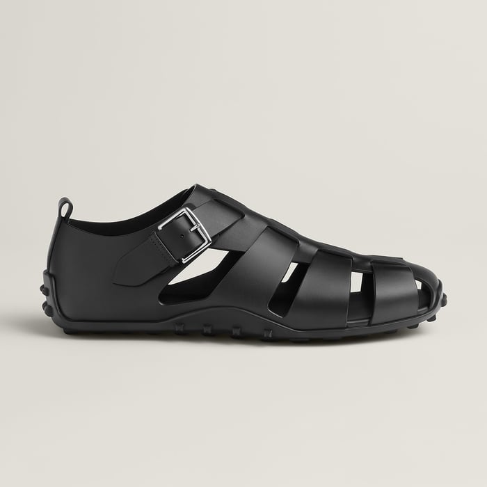 Noir Inset Sandal