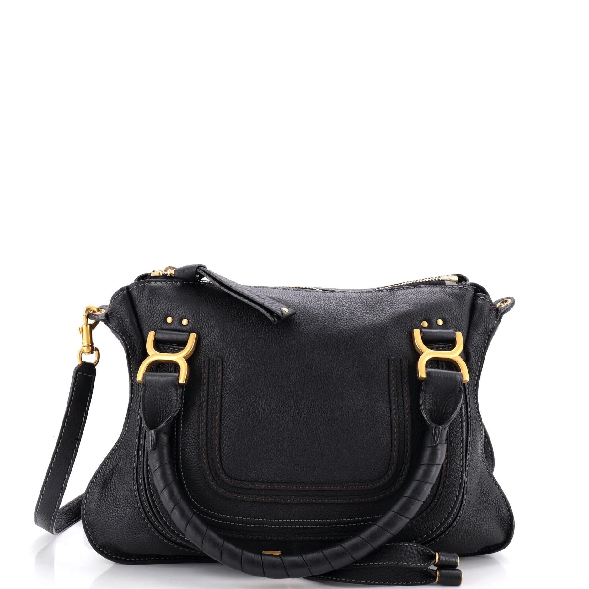 Leather satchel