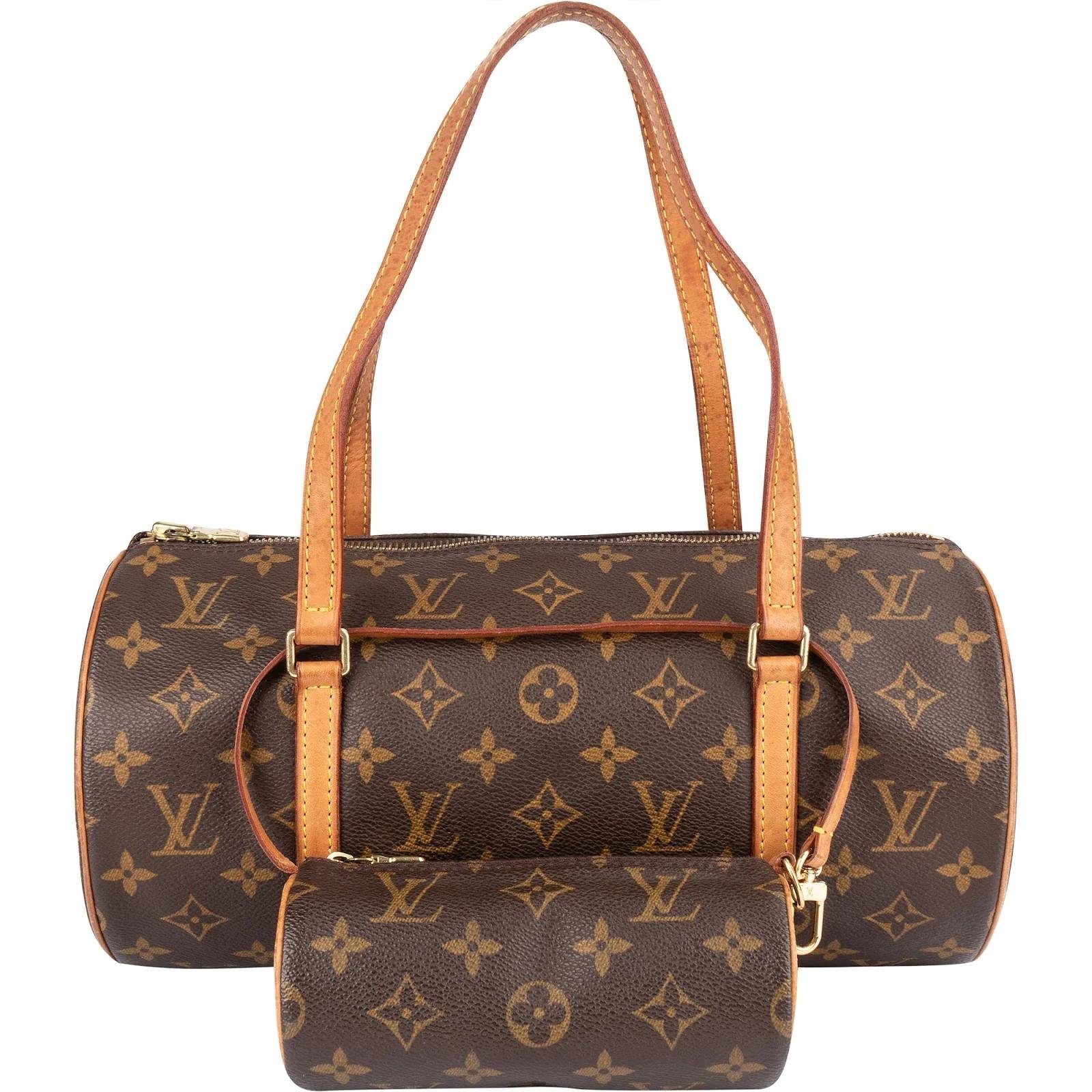 Papillon leather handbag