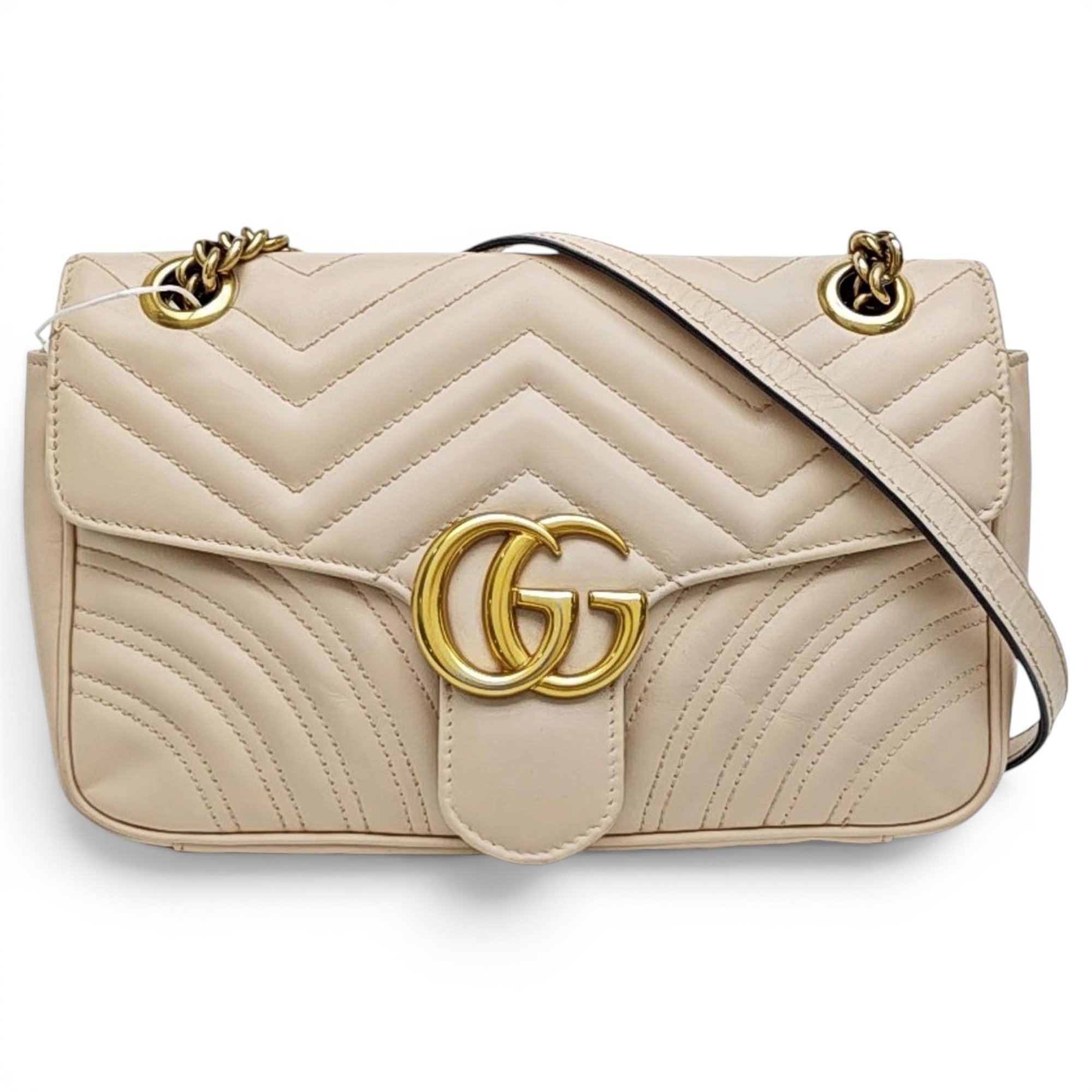 GG Marmont Flap leather crossbody bag
