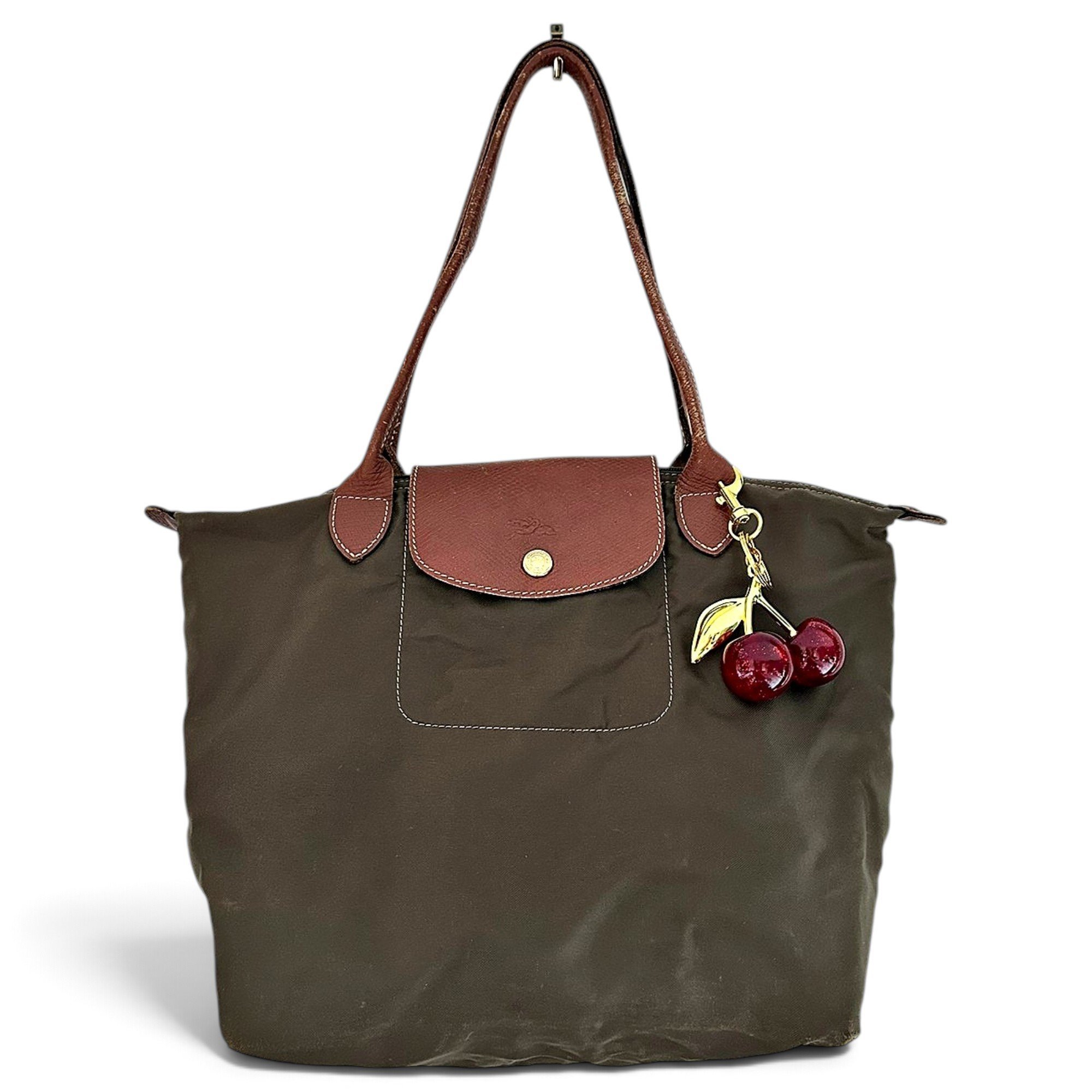 Leather handbag