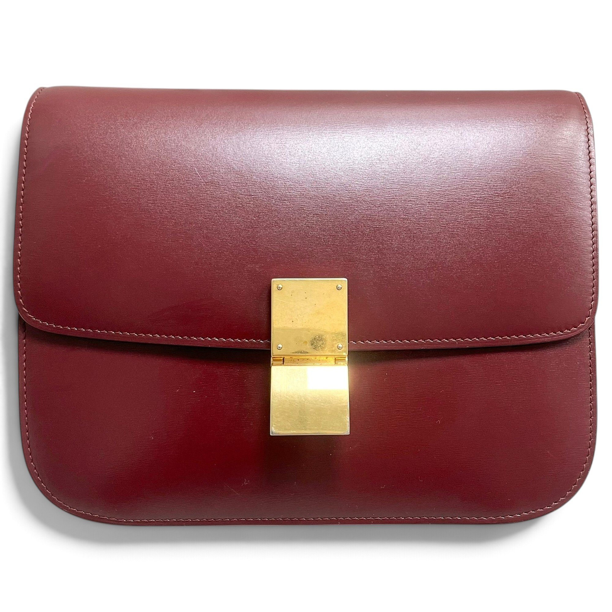 Classic leather handbag