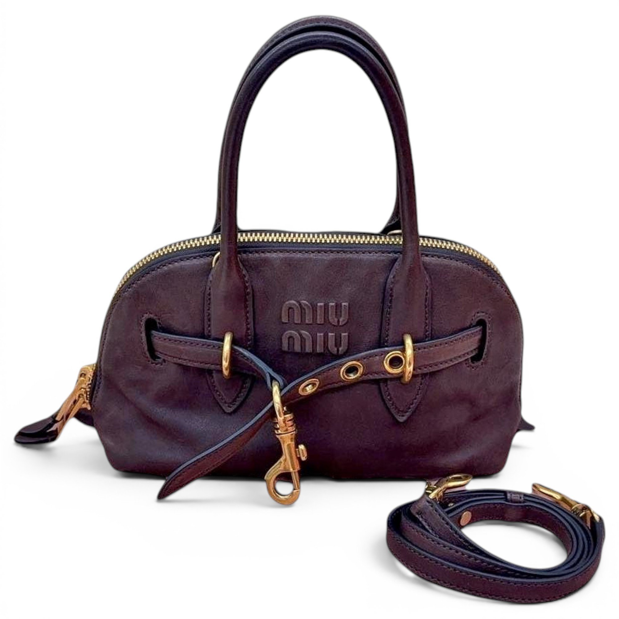 Aventure leather handbag