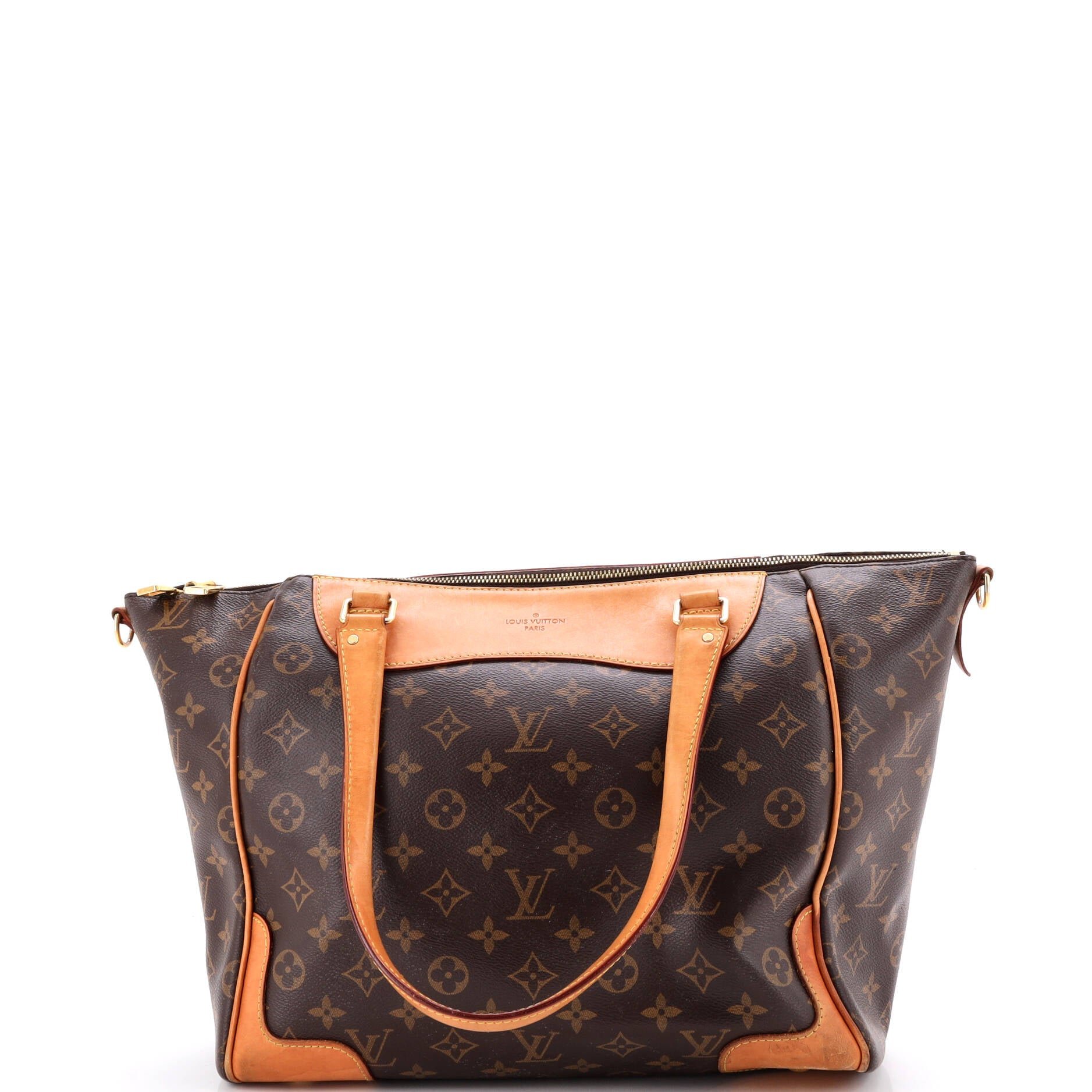 Estrela NM Handbag Monogram Canvas with Leather