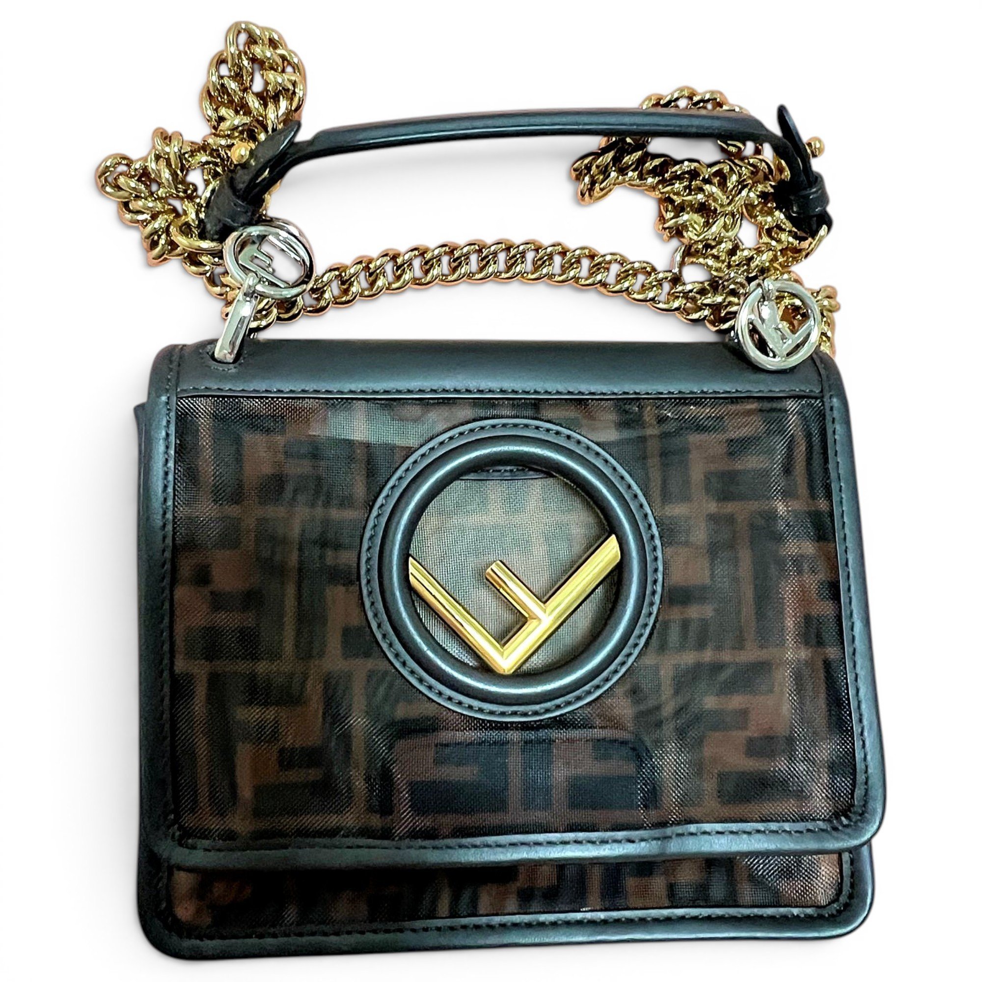 Kan I Logo cloth handbag