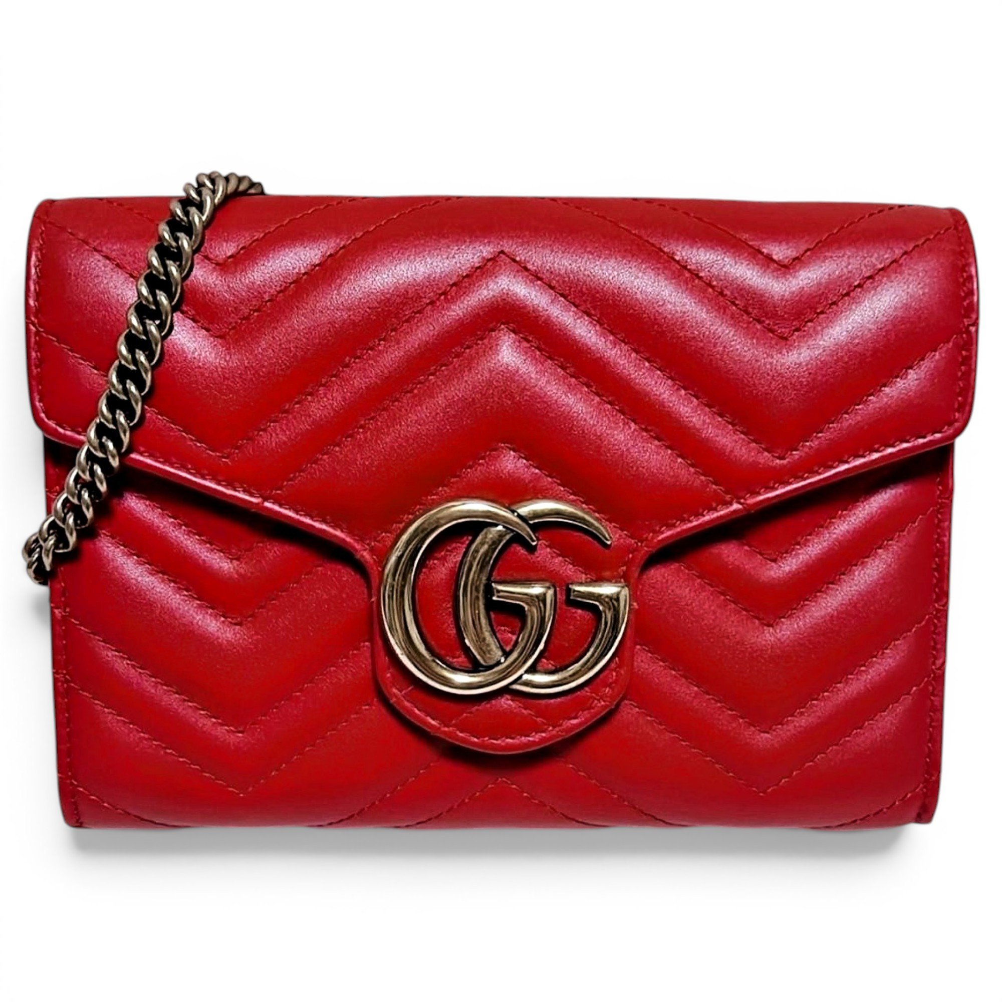 GG Marmont Chain leather handbag