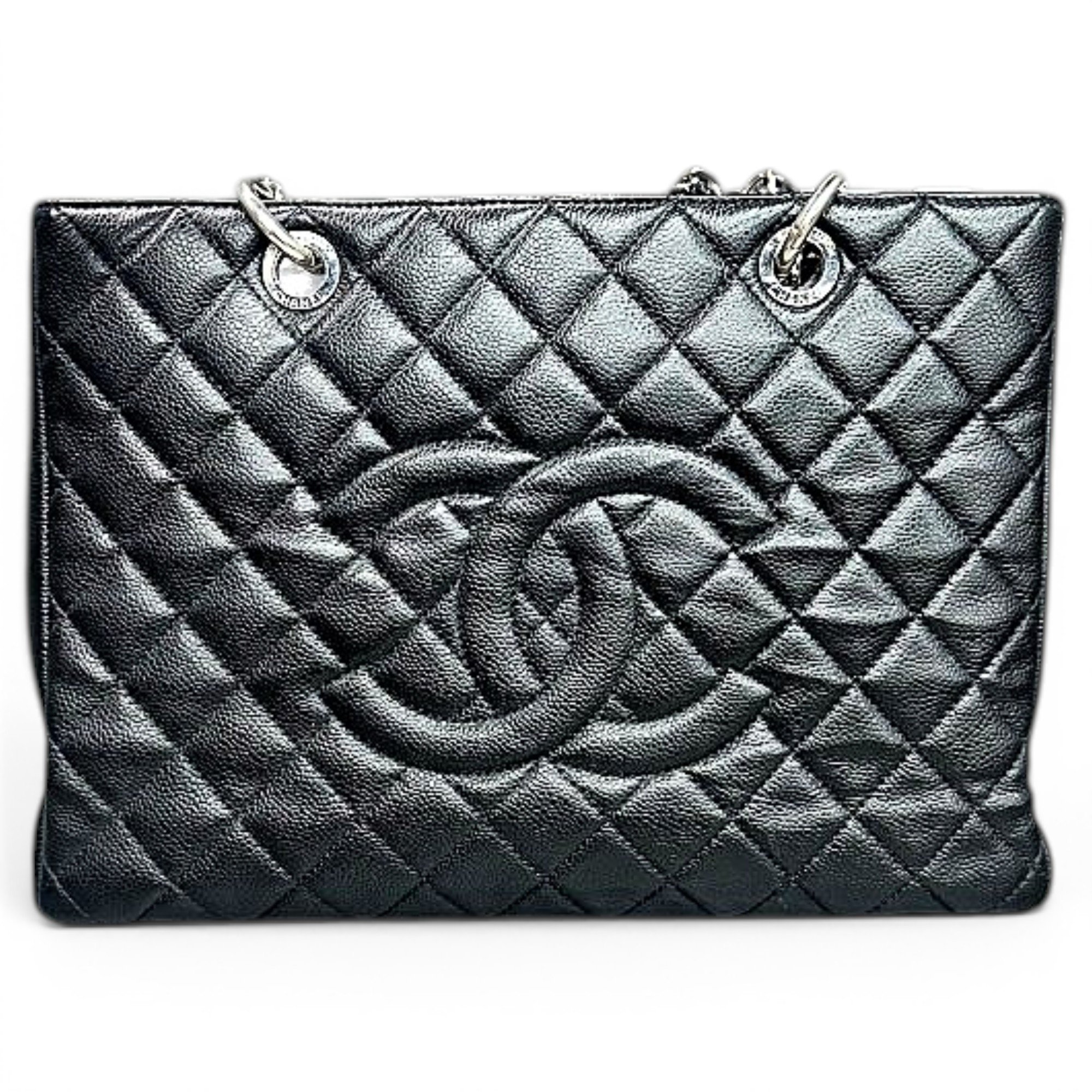 Grand shopping leather tote