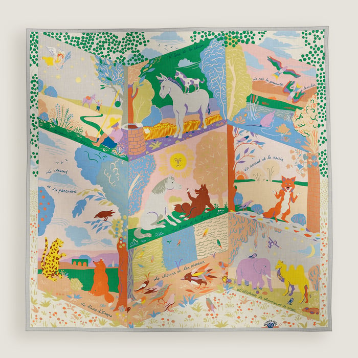 カレジェアン カシミアシルク 《イソップ物語》