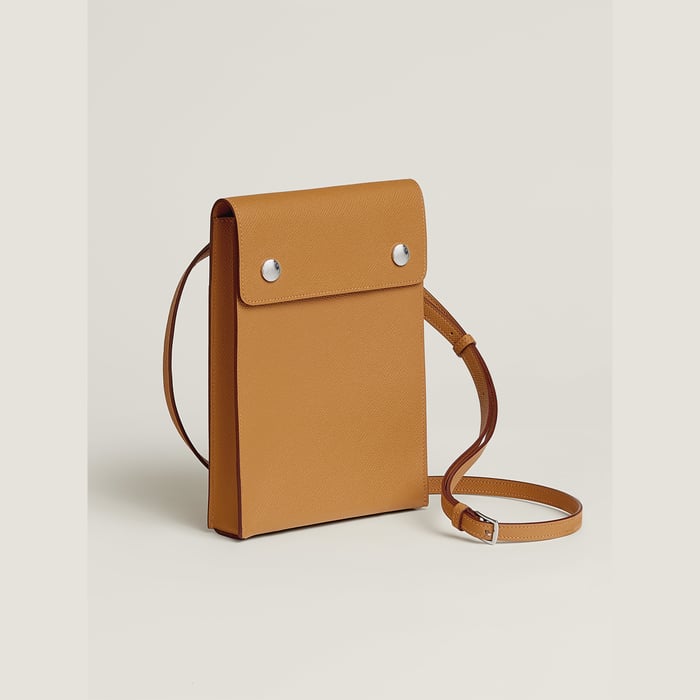 Sésame Hermèsnap Vertical to Go Pouch