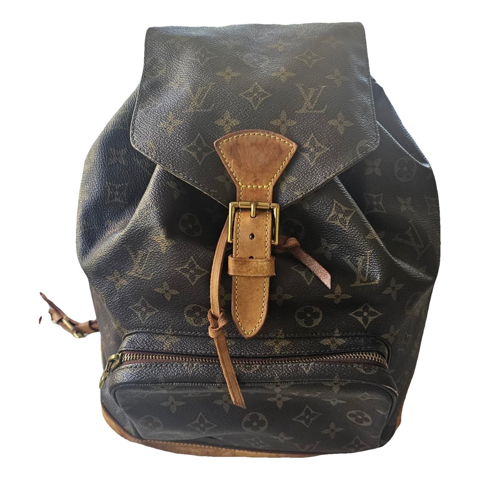 Montsouris Vintage cloth backpack