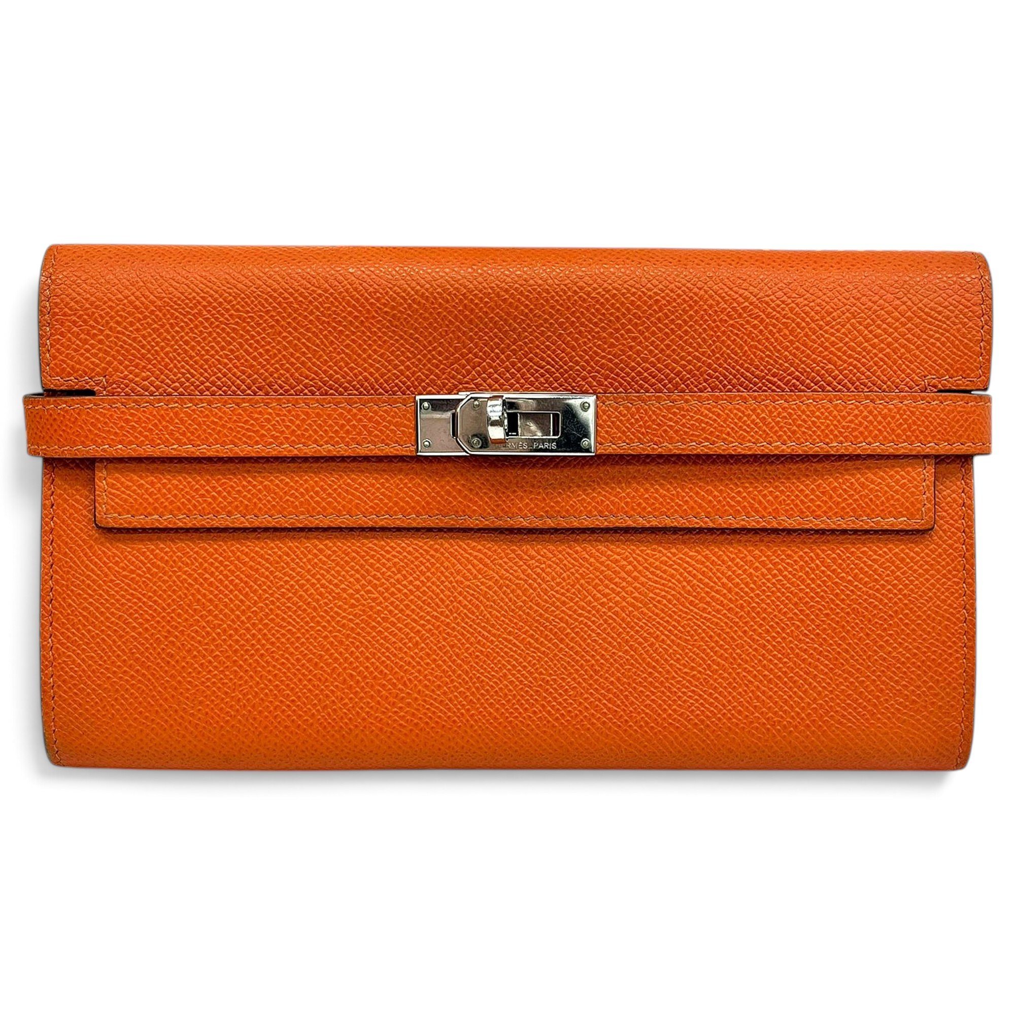 Kelly to go leather clutch bag