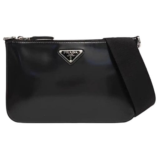 Leather crossbody bag