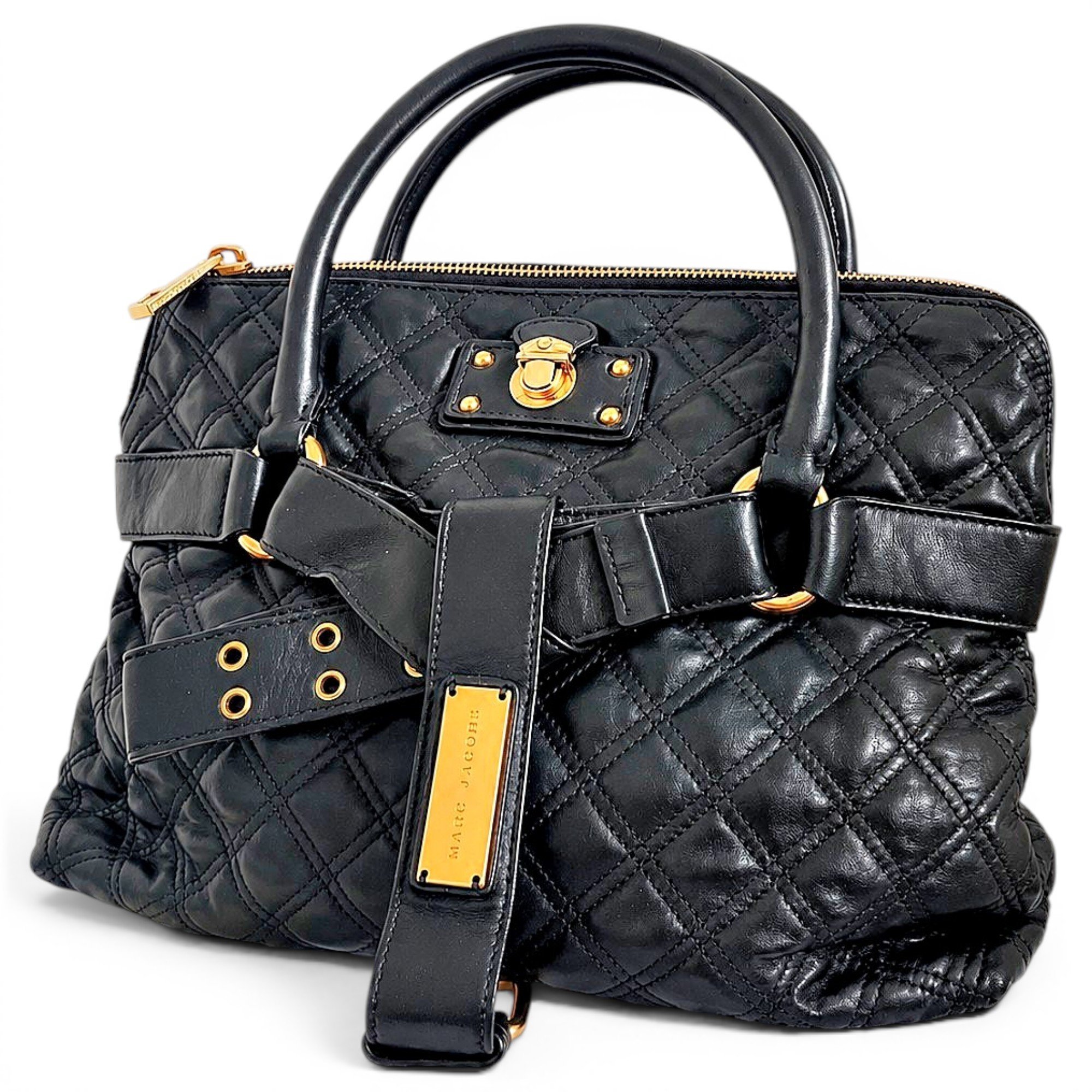 Stam leather handbag