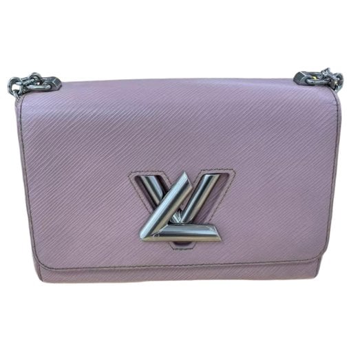 Twist leather crossbody bag