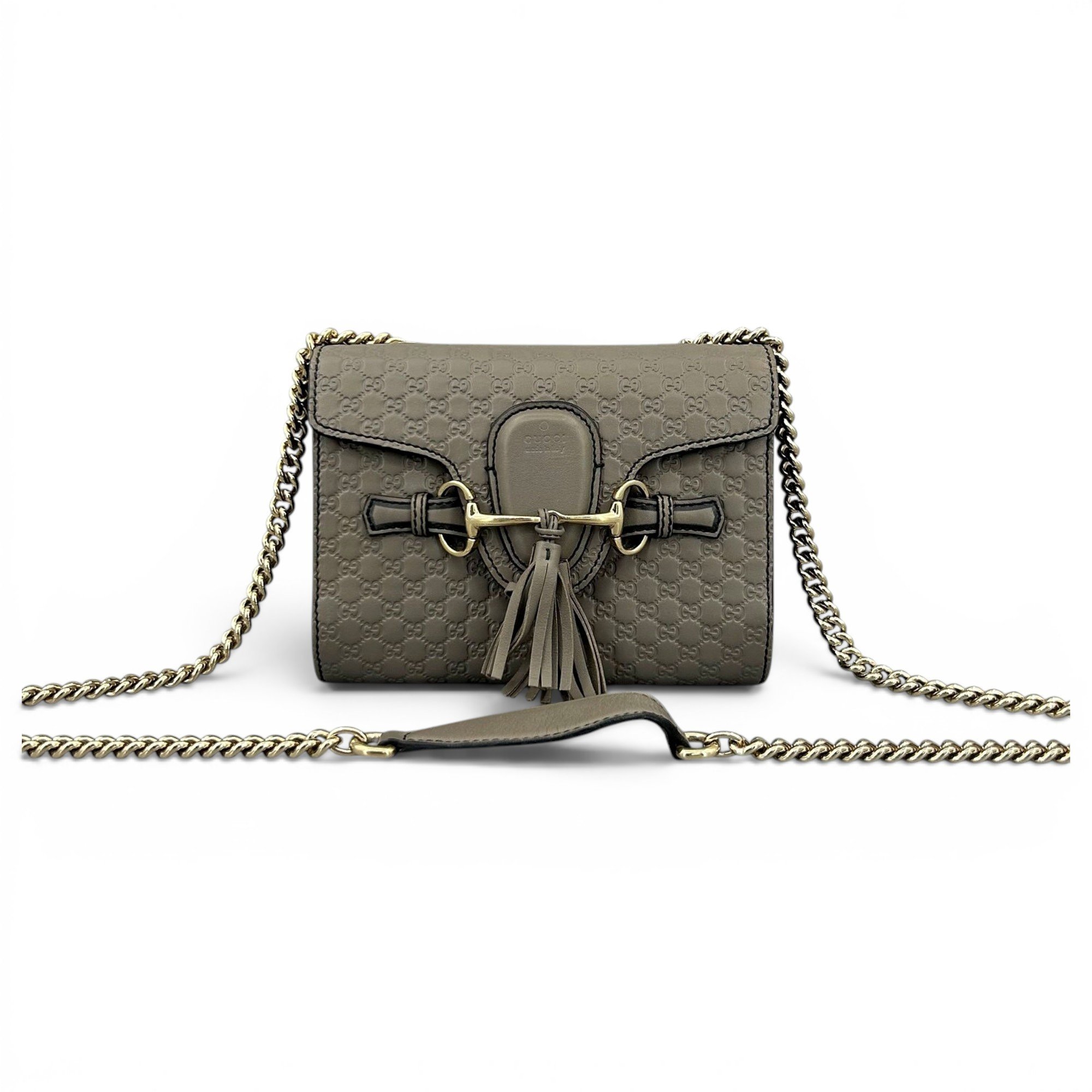 Emily leather crossbody bag