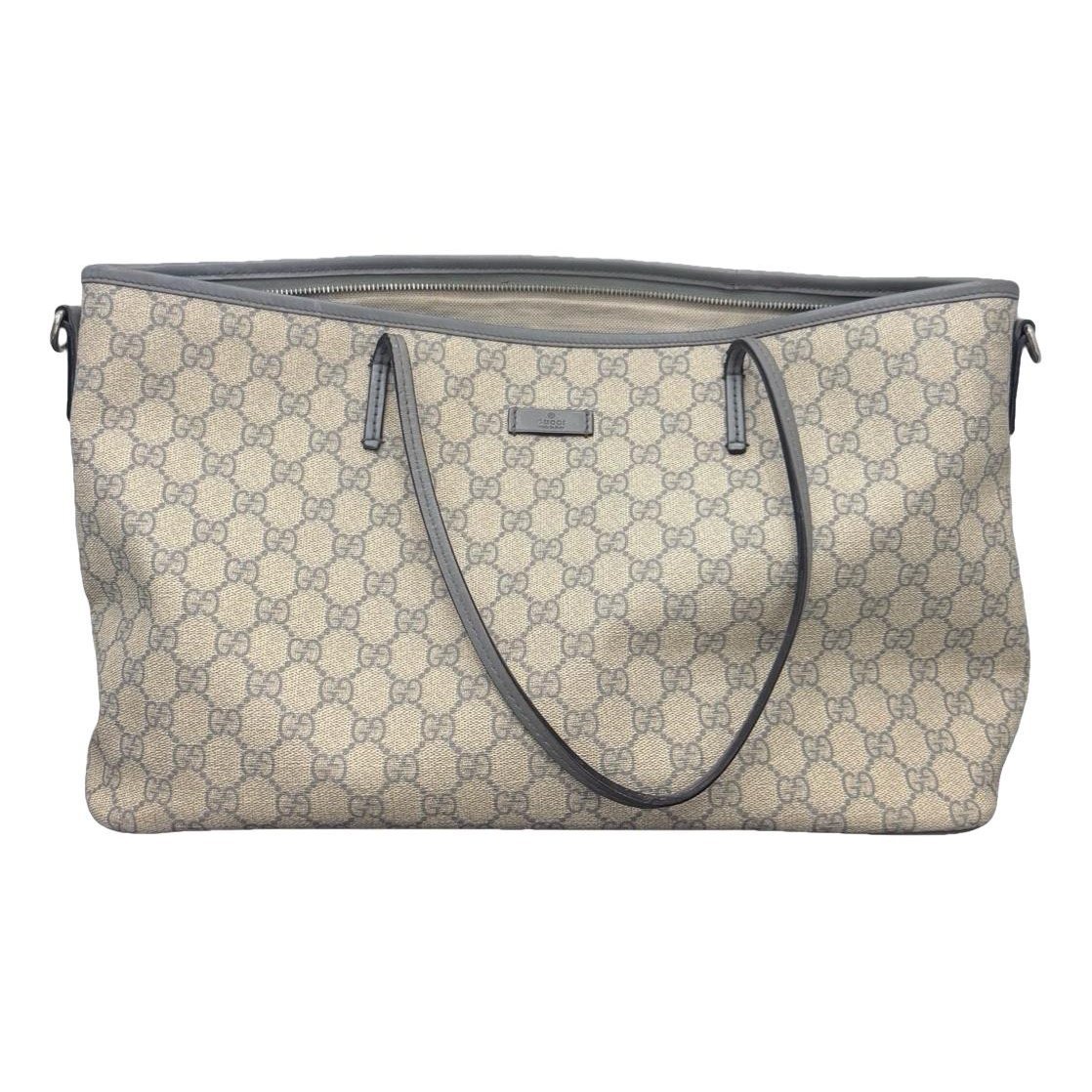 Leather tote