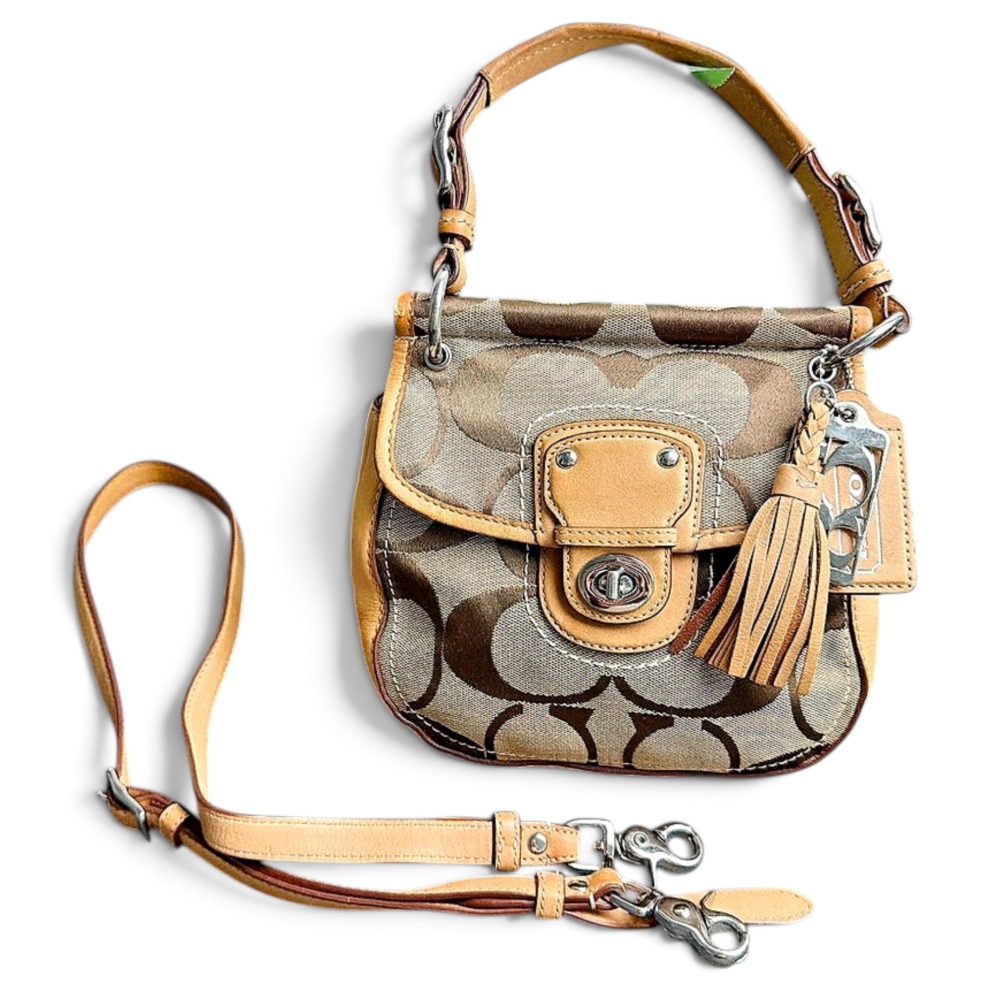 Signature Sufflette leather crossbody bag