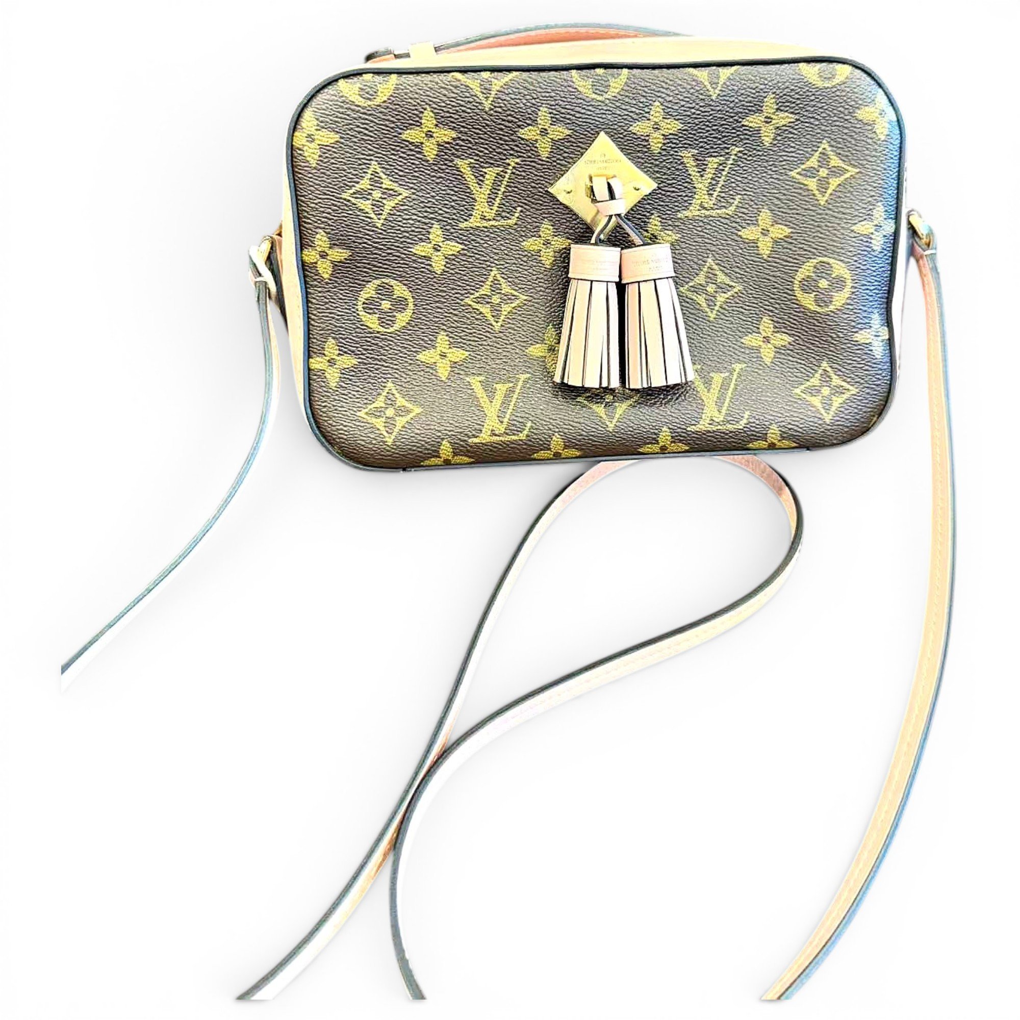 Saintonge vinyl crossbody bag