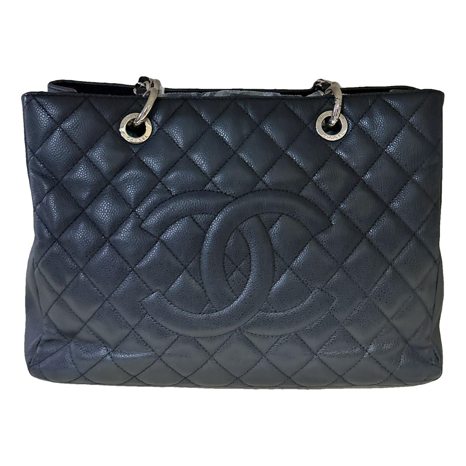 Grand shopping leather tote